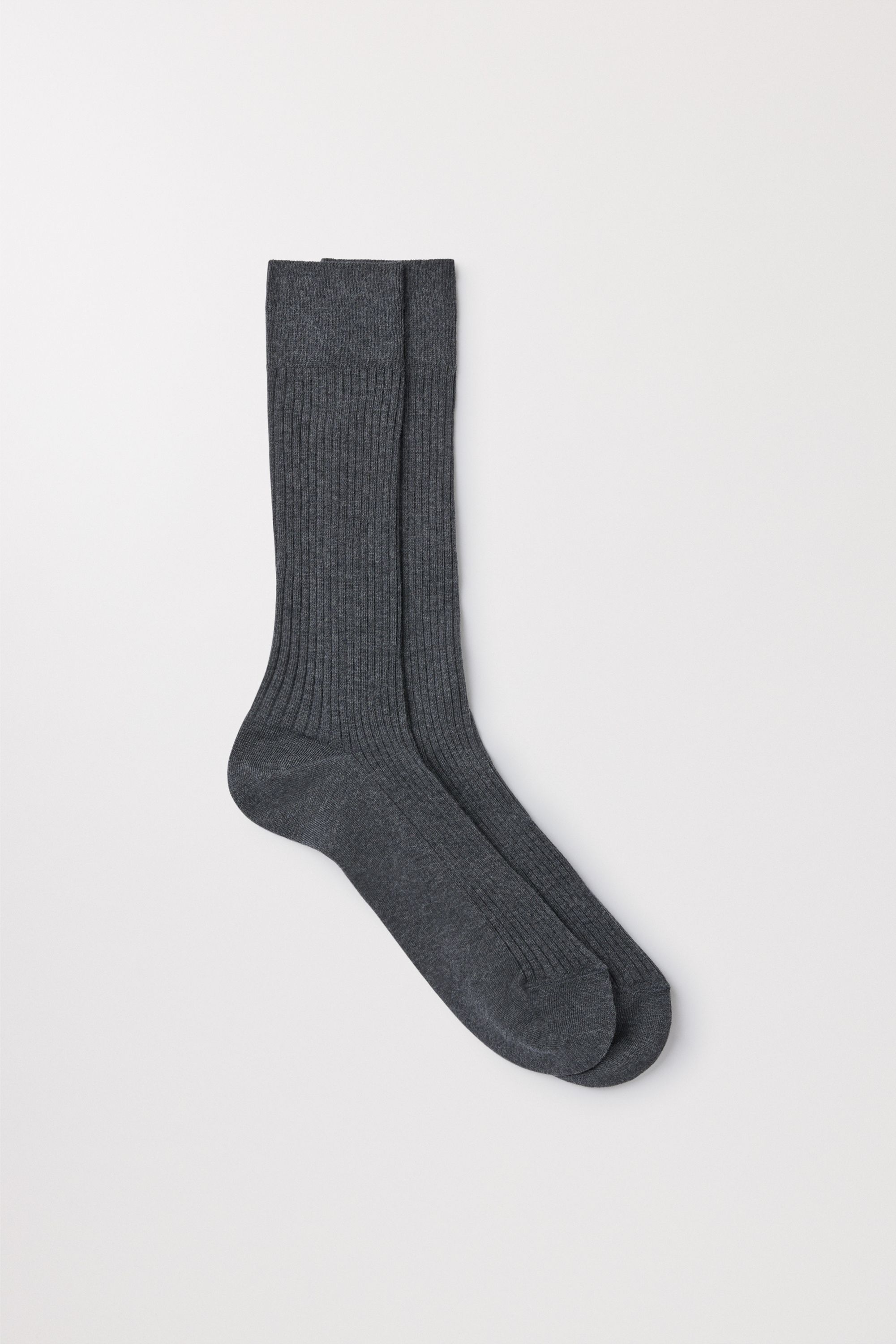 The Ribbed Cotton Sock