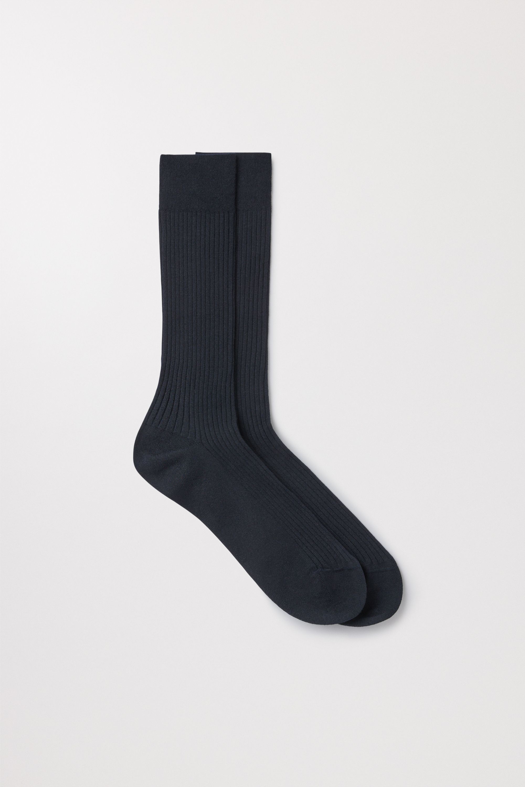 The Ribbed Cotton Sock