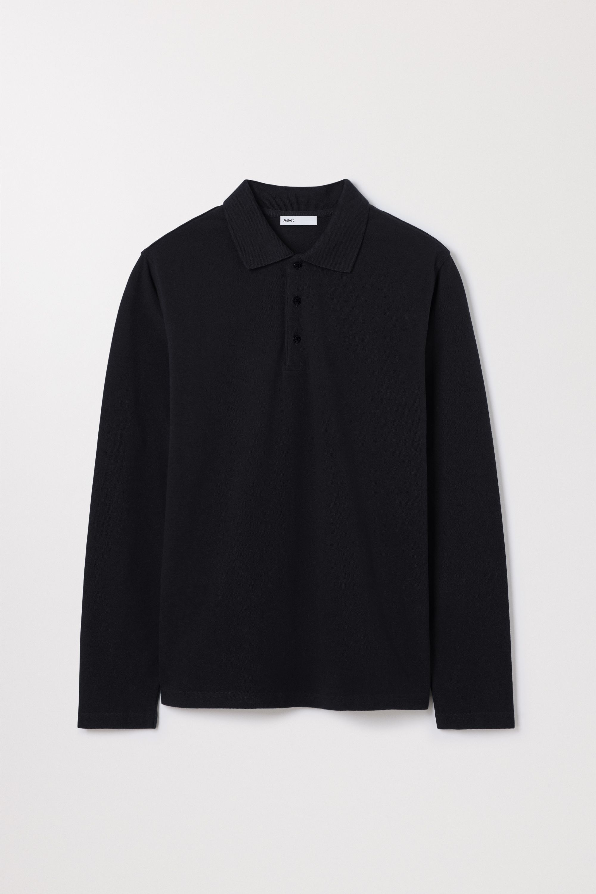 The Long Sleeve Pique Polo