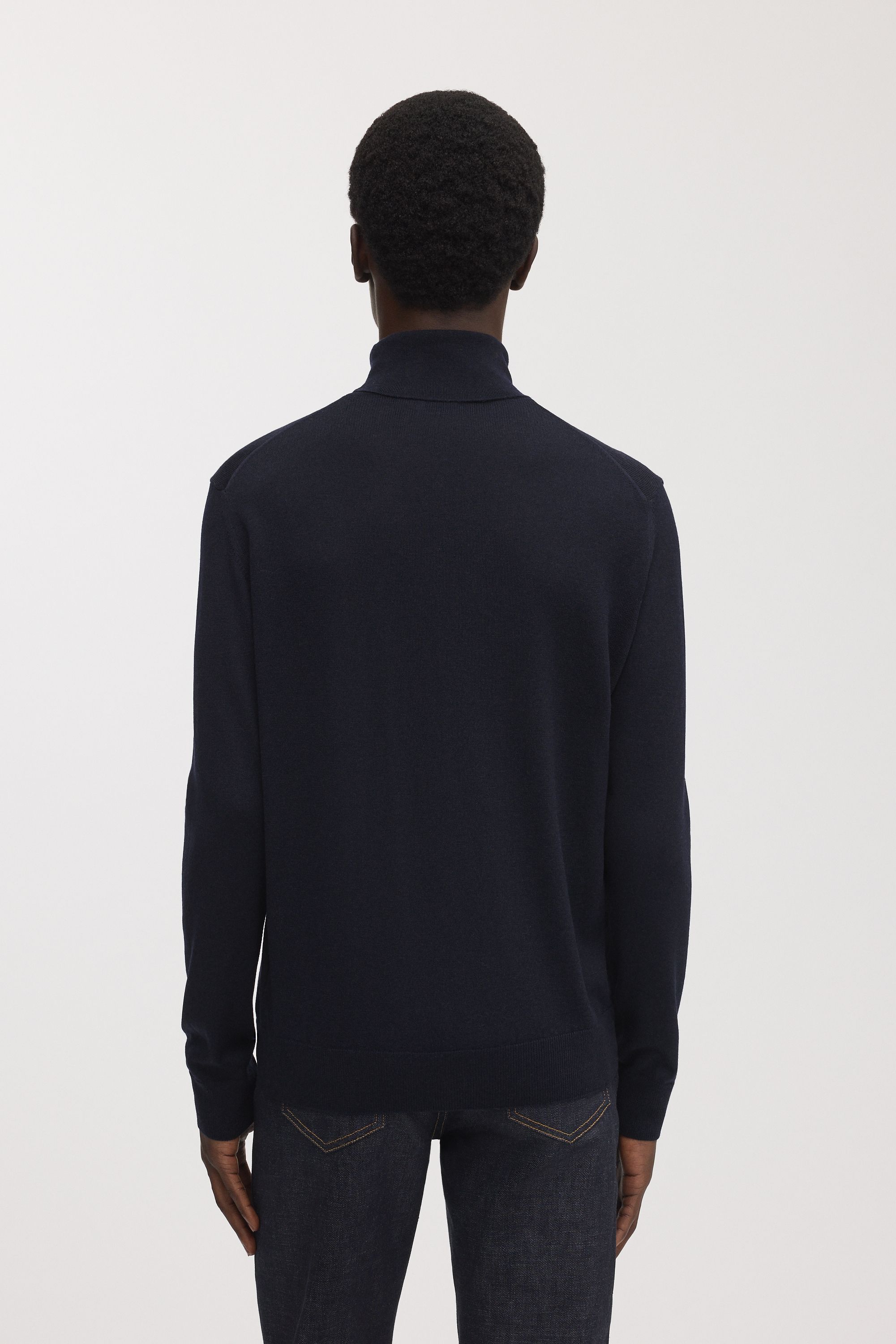 Image number 3 of The Merino Roll Neck