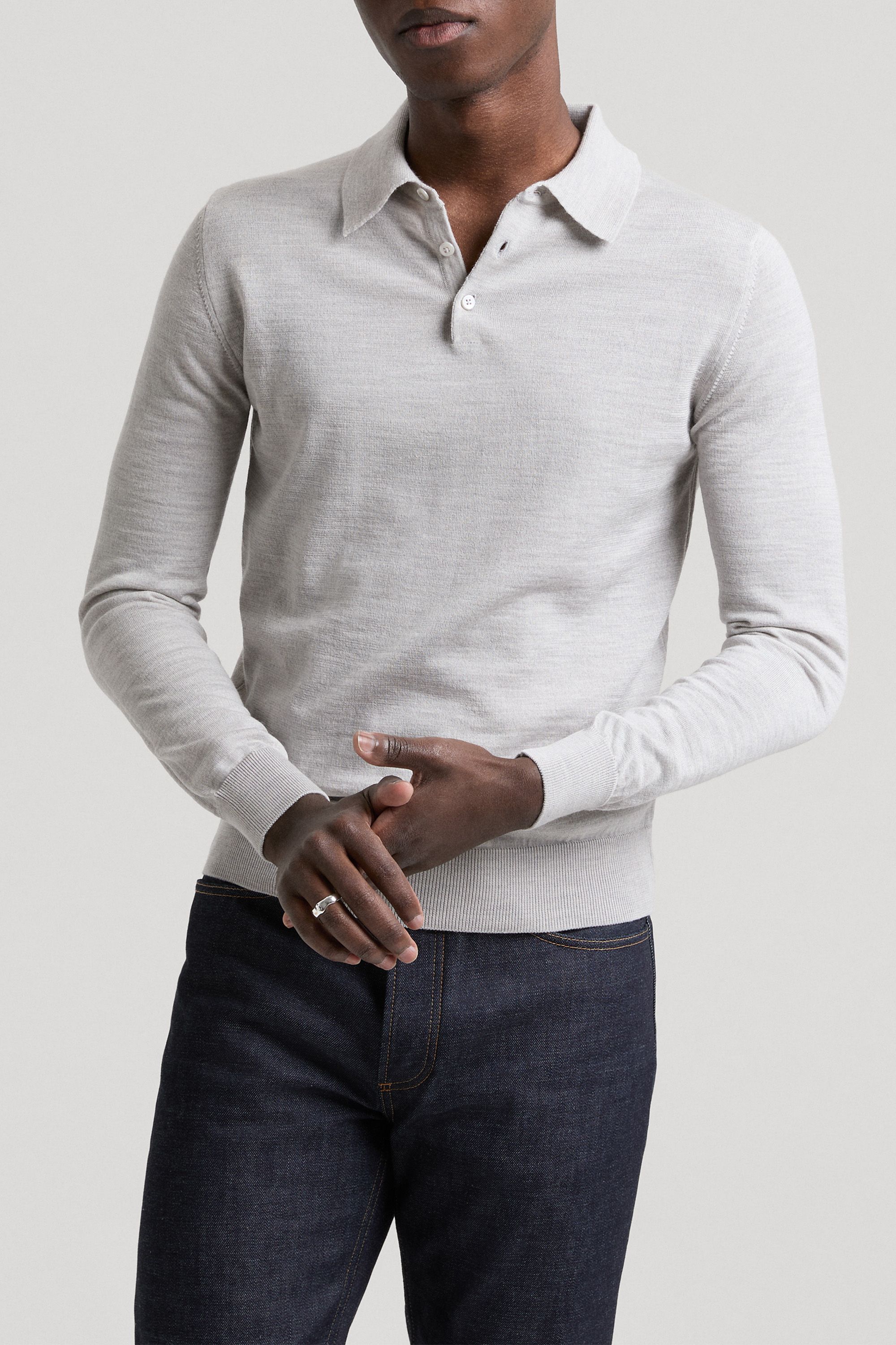 Image number 2 of The Merino Wool Polo - Archive