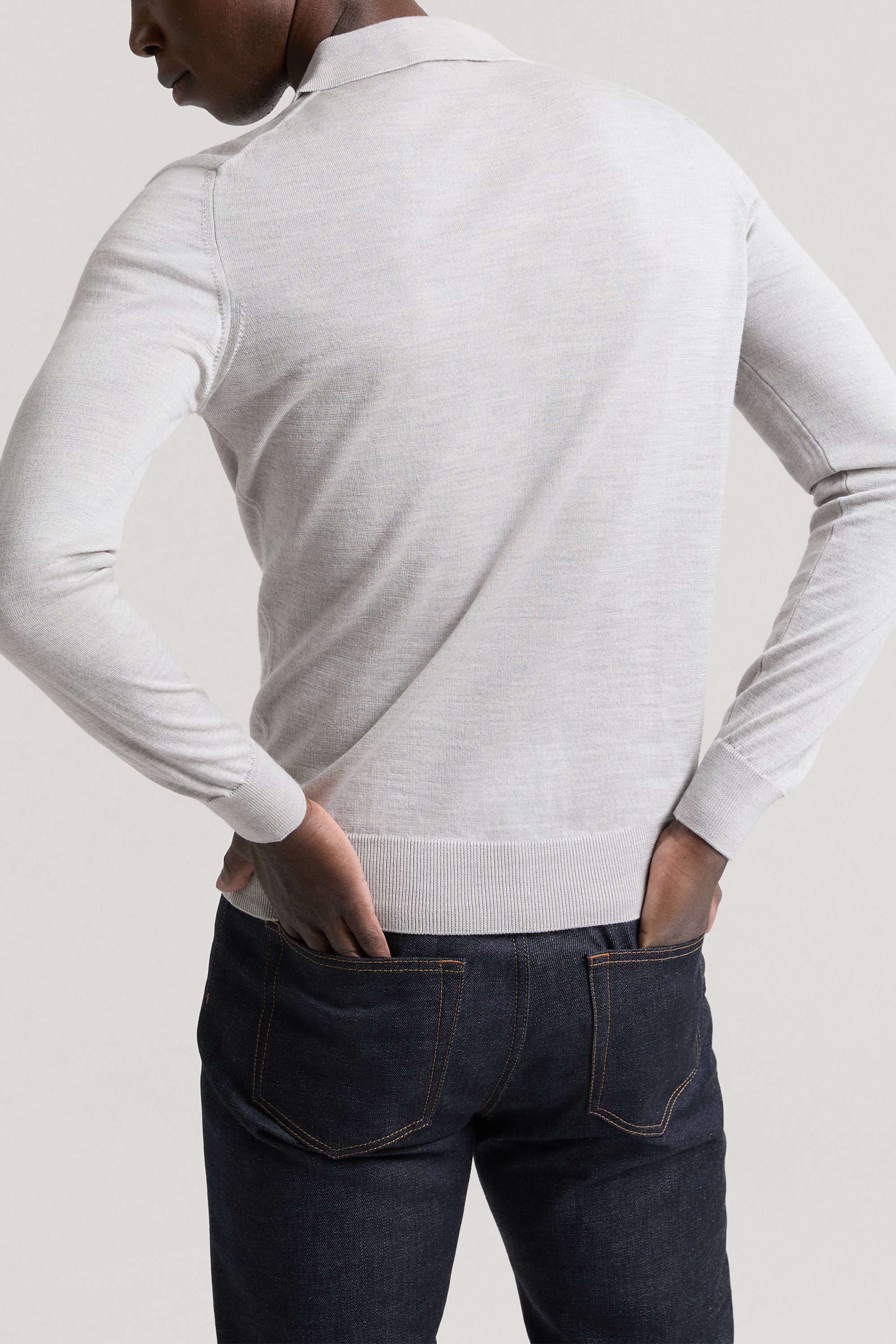 Image number 4 of The Merino Wool Polo - Archive