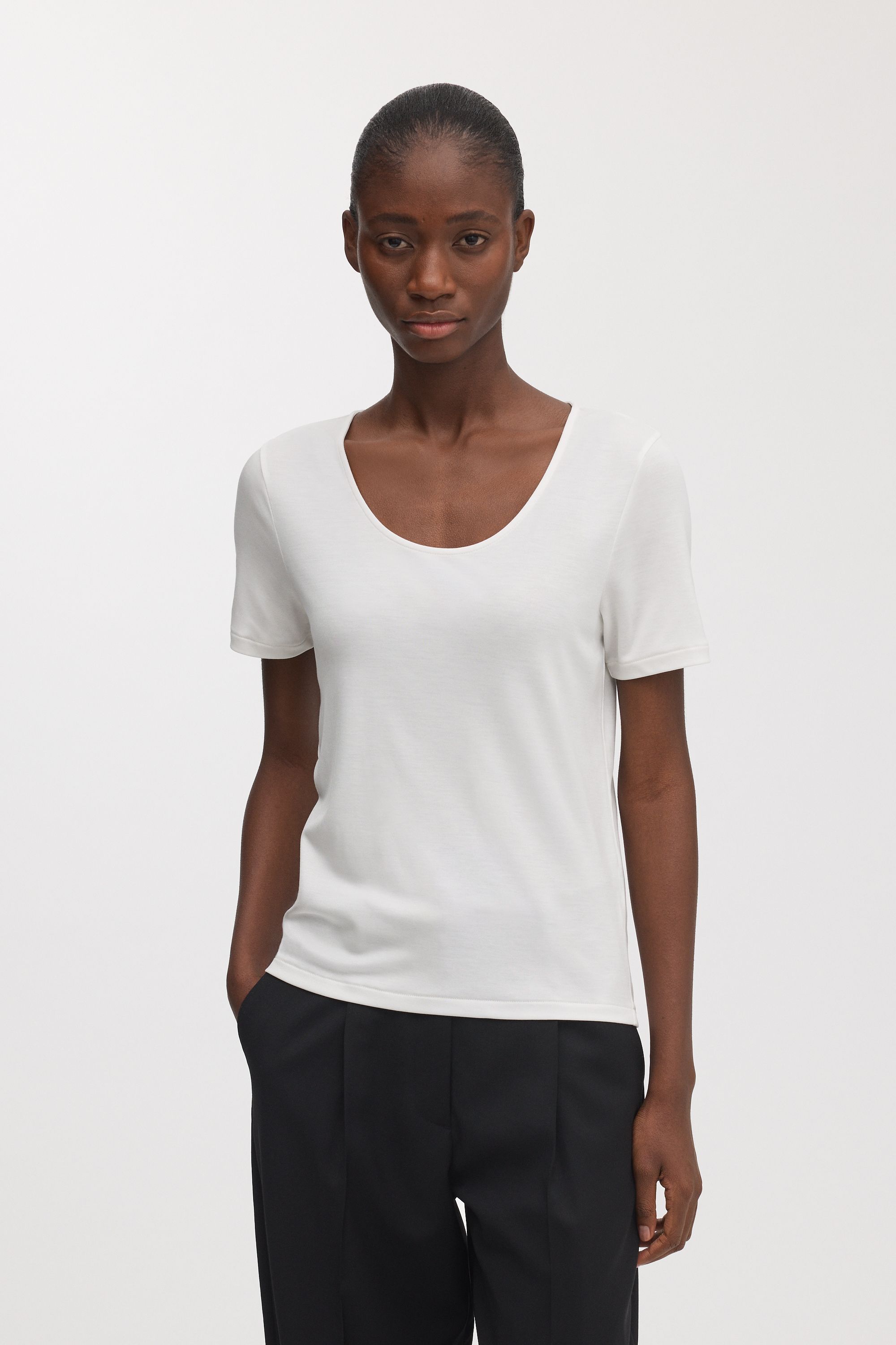 Image number 2 of The Scoop Neck Top