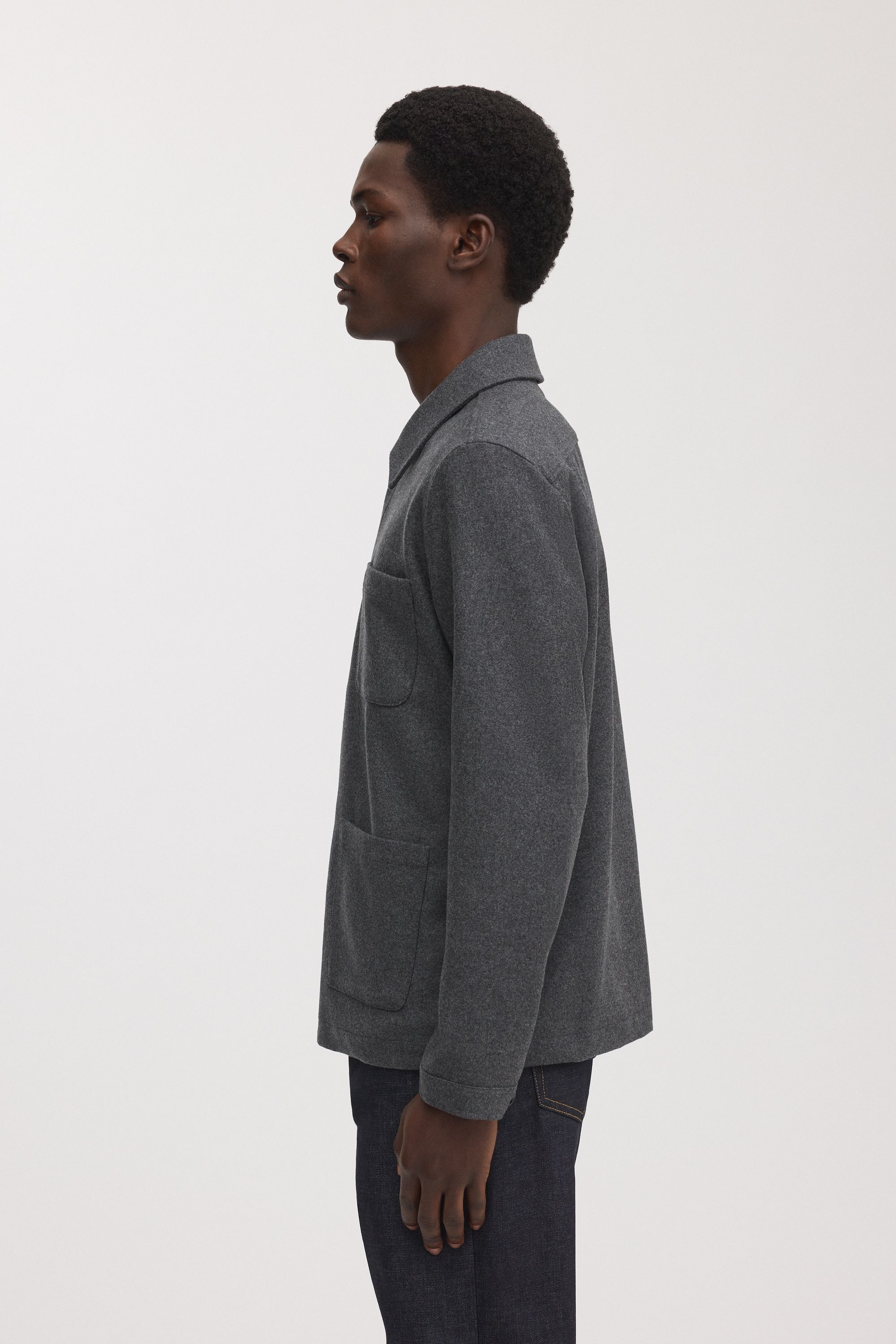 Image number 3 of The Wool Overshirt