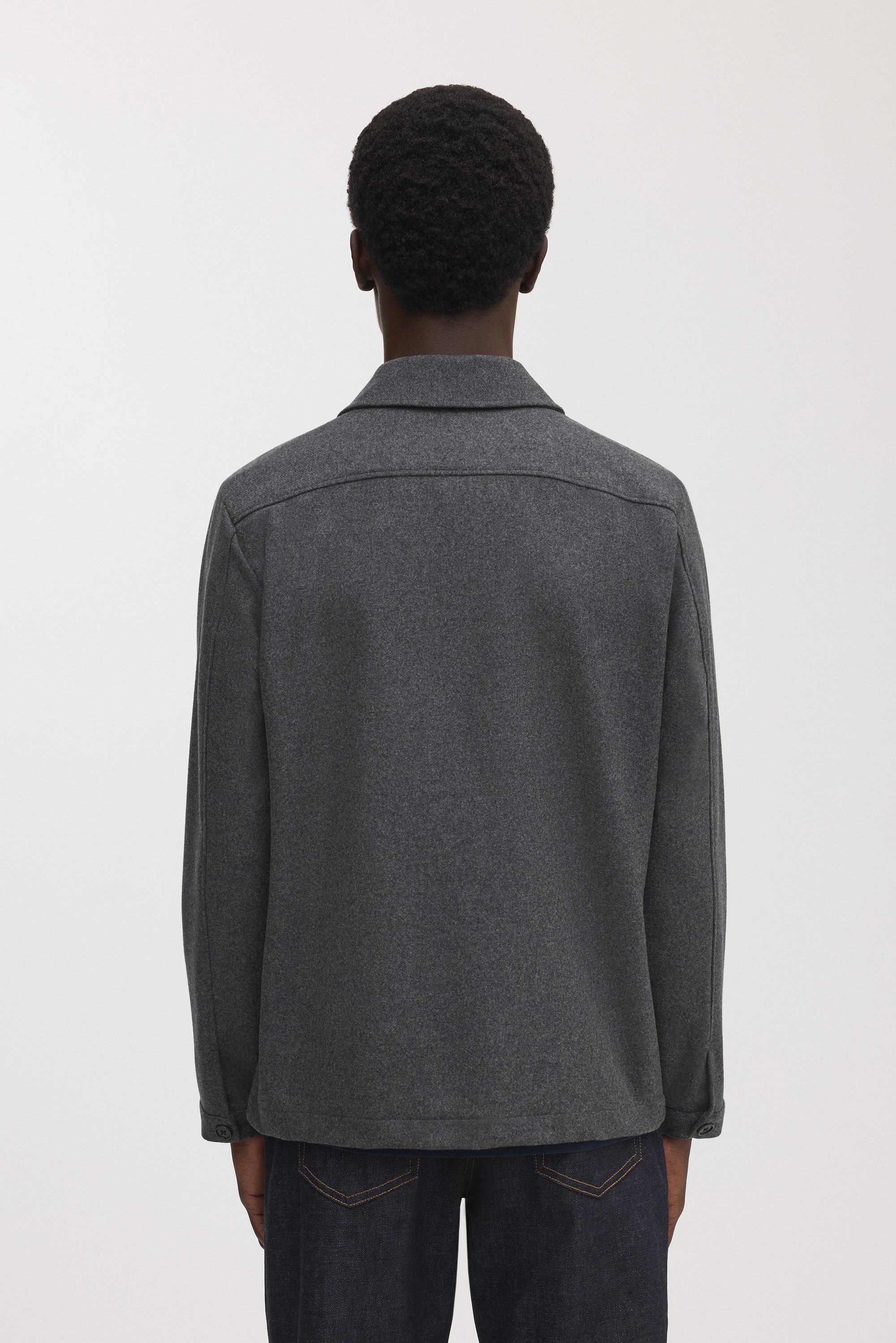 Image number 4 of The Wool Overshirt