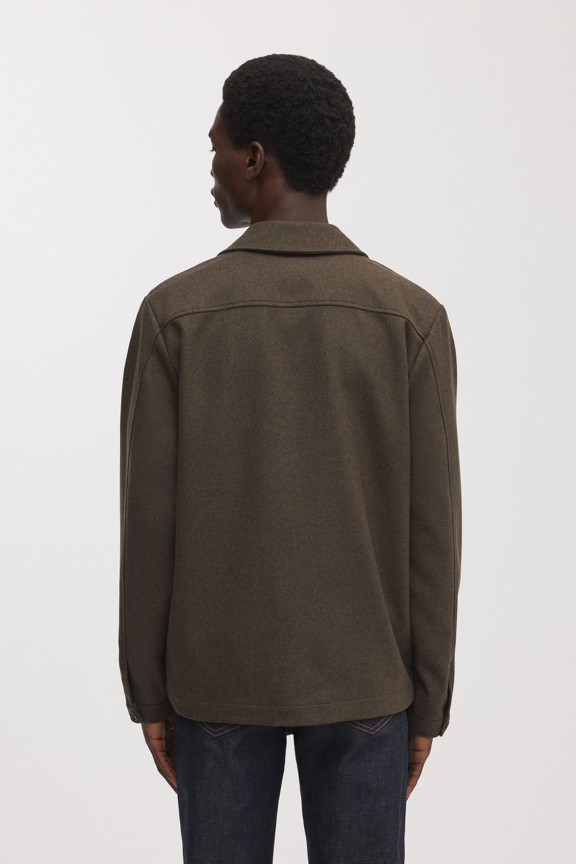 Image number 4 of The Wool Overshirt