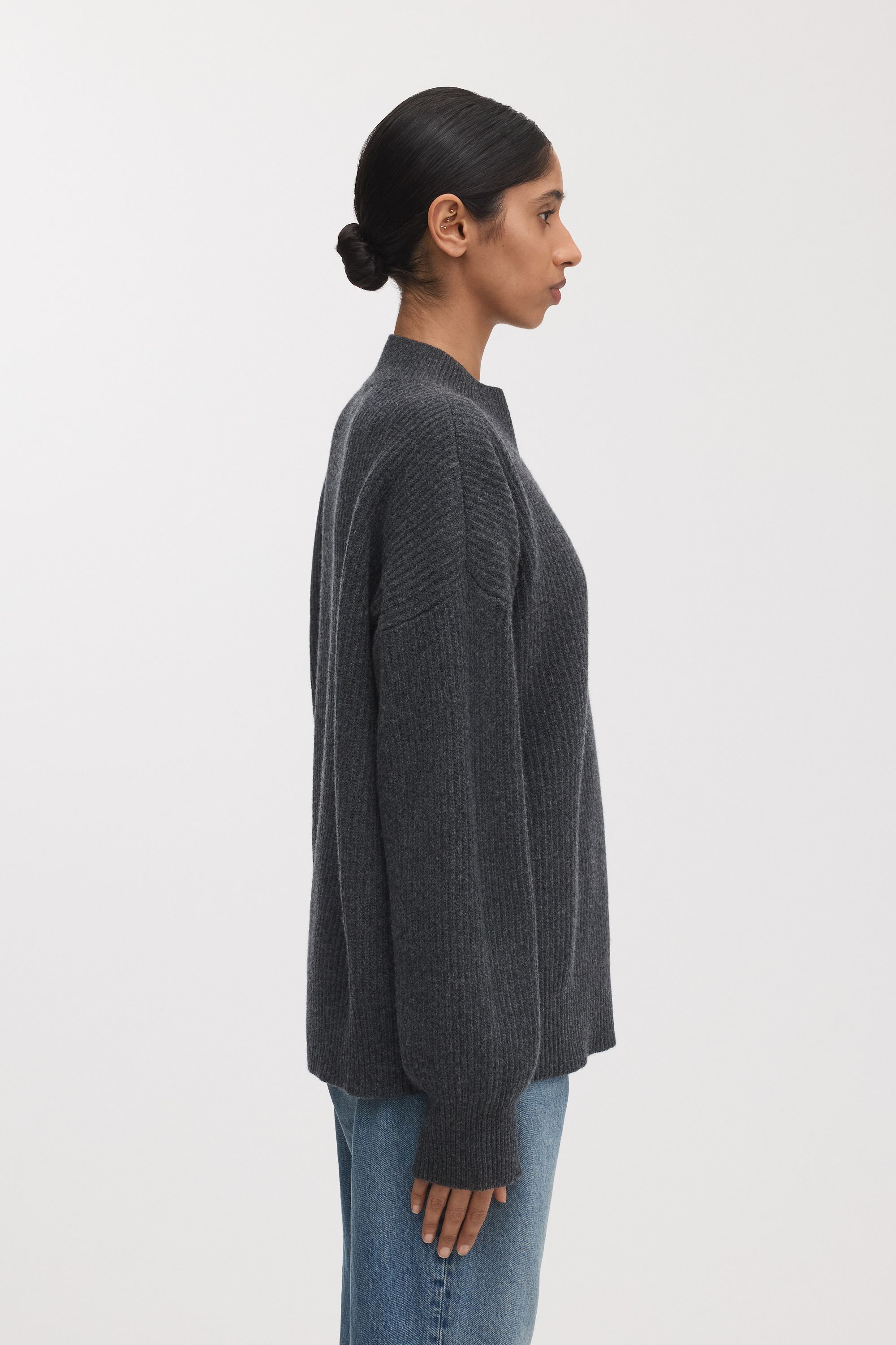 Image number 2 of The Mock Neck Sweater