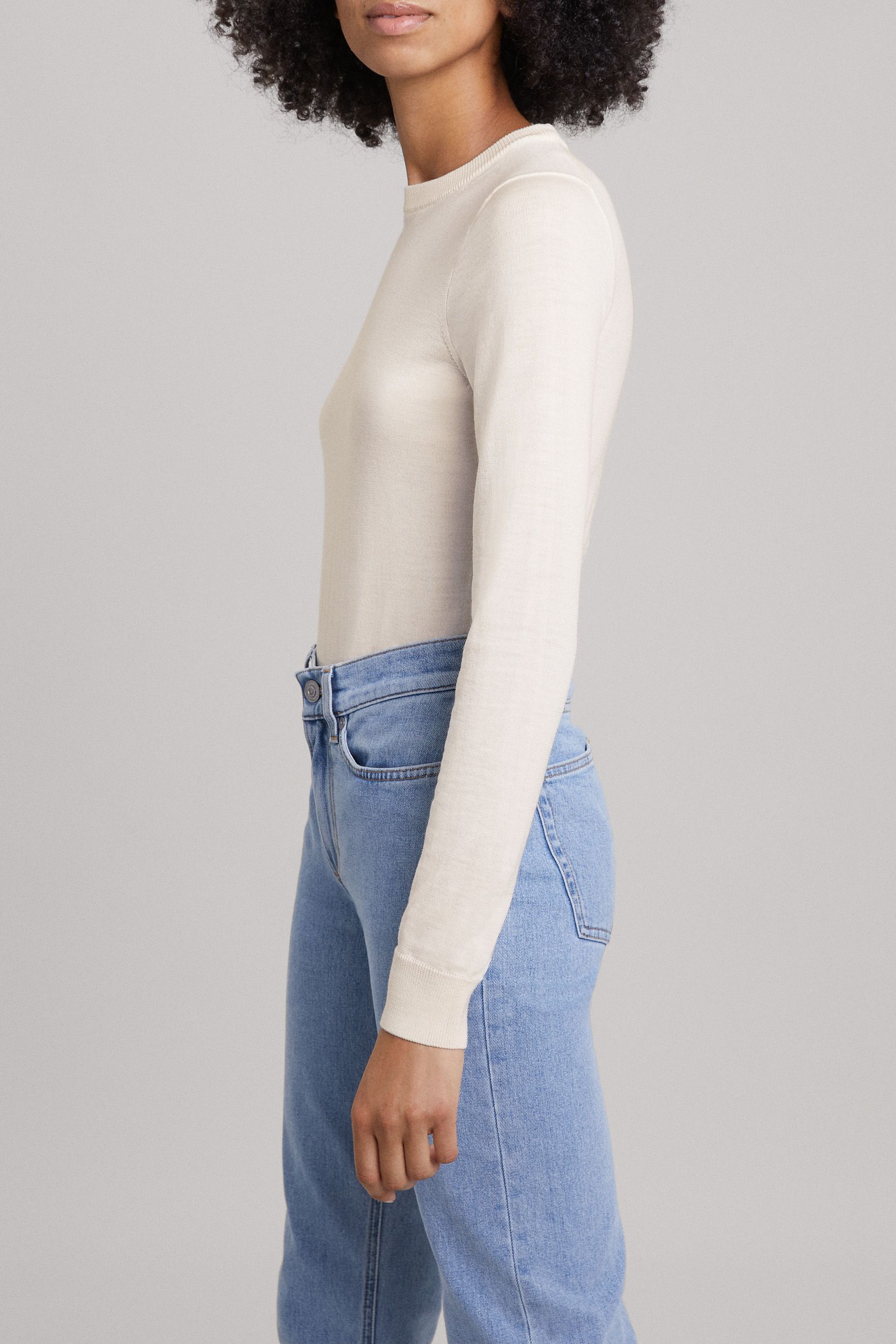Image number 3 of The Merino Crew Neck Sweater - Archive