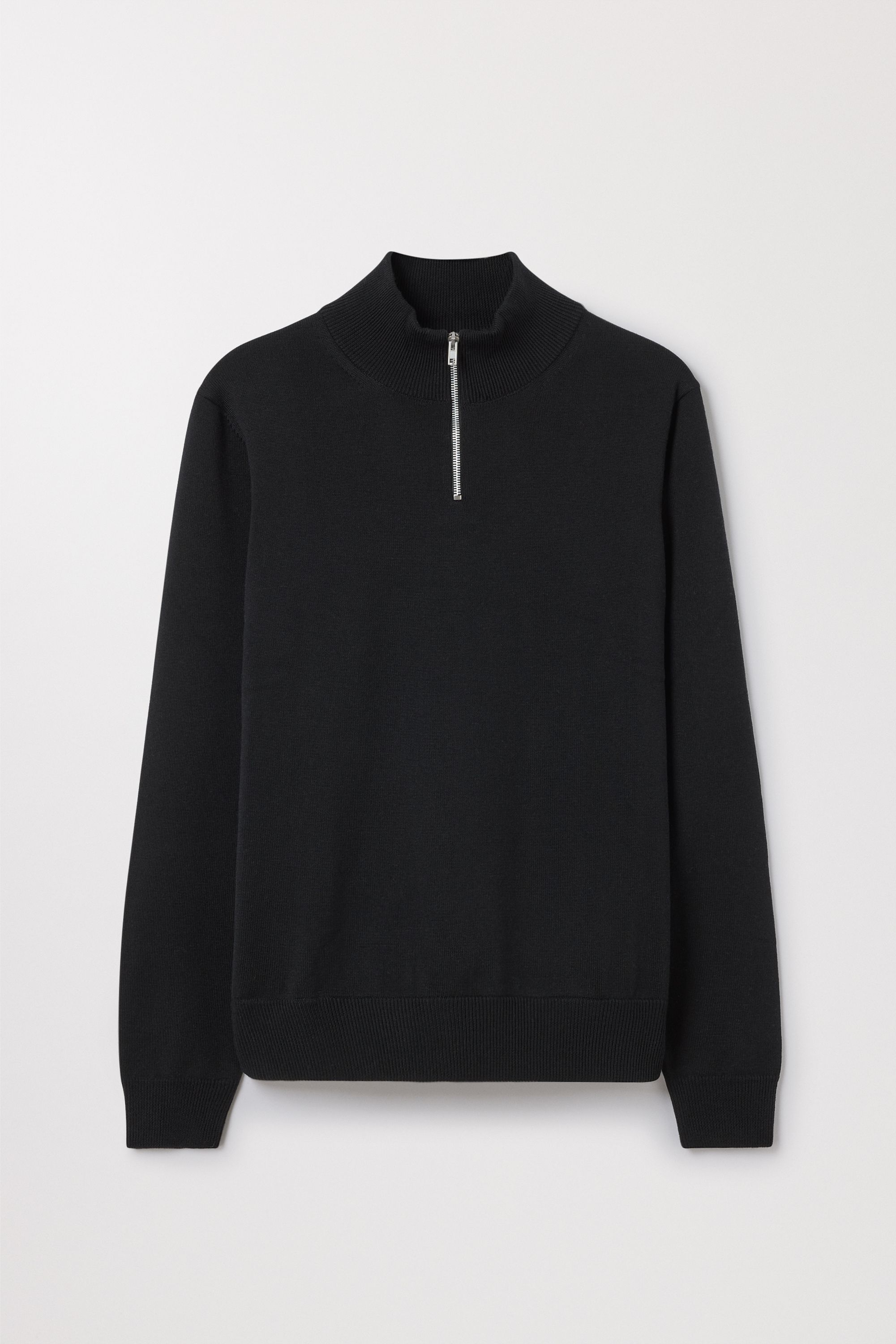 Image number 6 of The Merino Half Zip Sweater