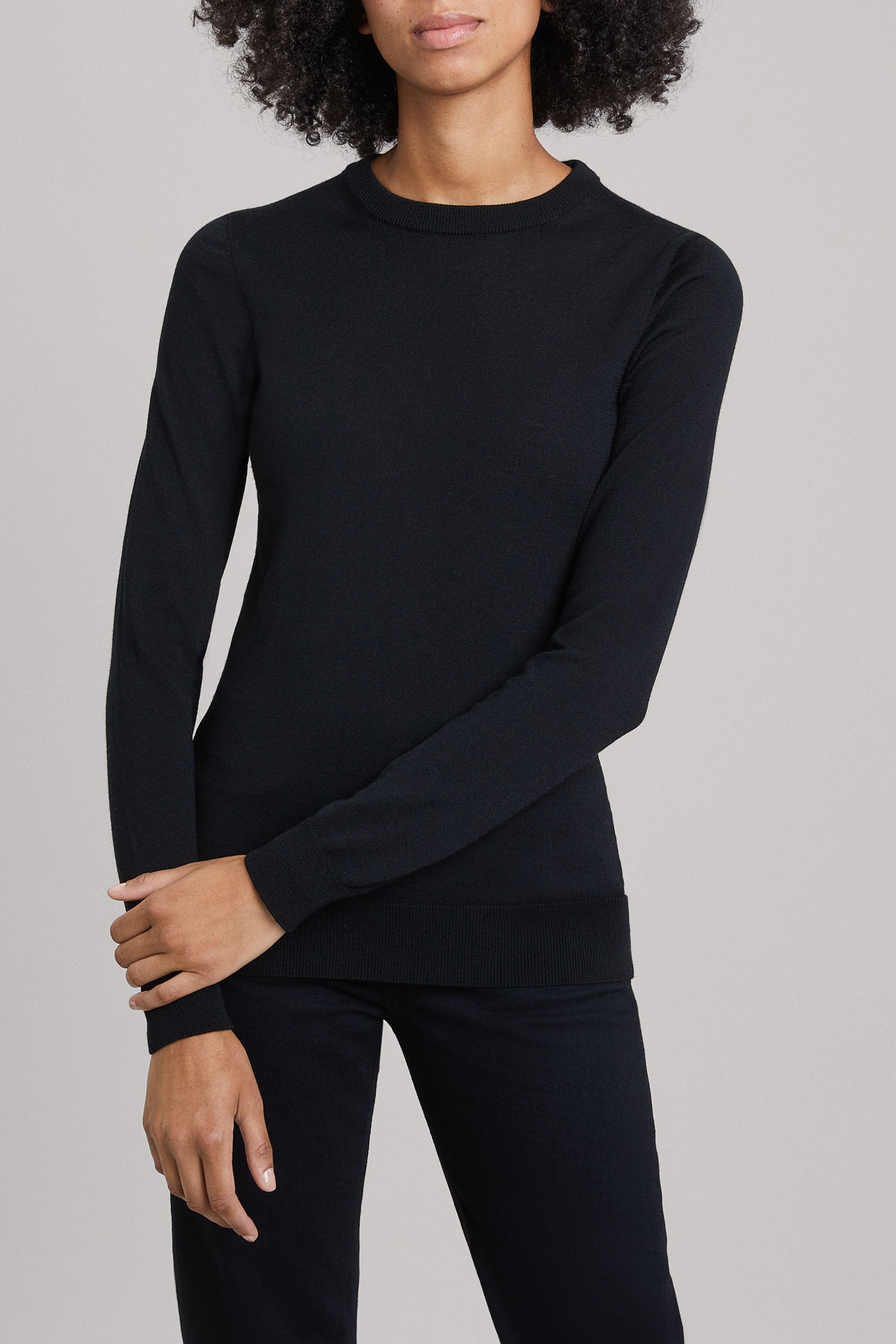 Image number 2 of The Merino Crew Neck Sweater - Archive