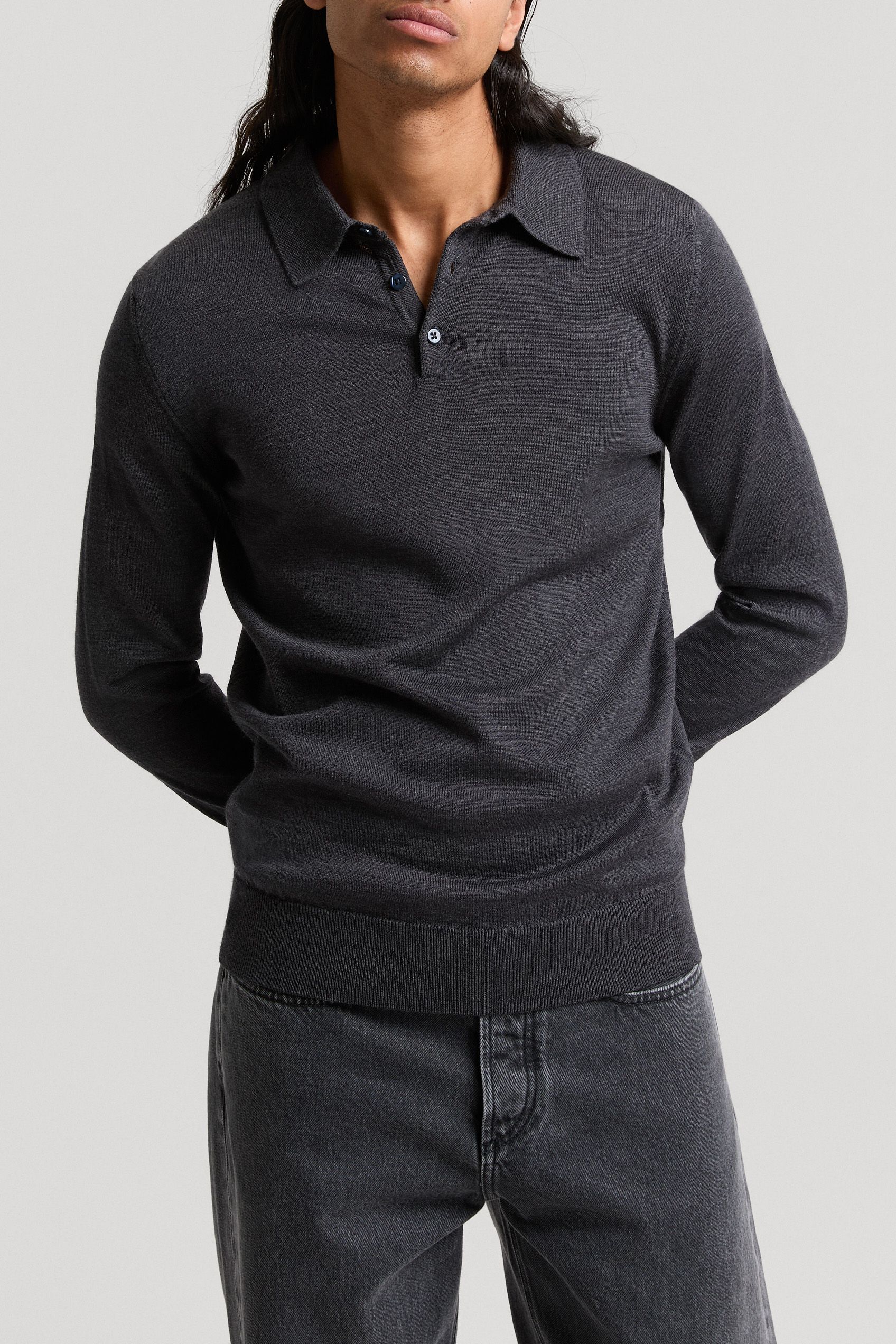 Image number 2 of The Merino Wool Polo - Archive