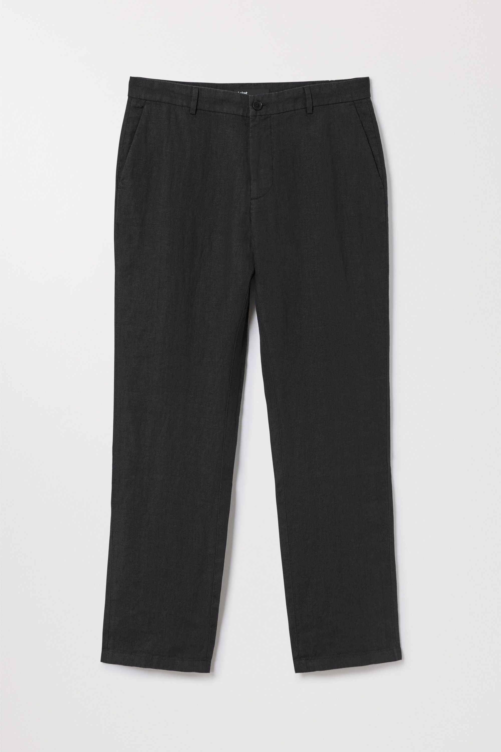 Black Linen Trousers | Belgian Linen | Archive | Asket