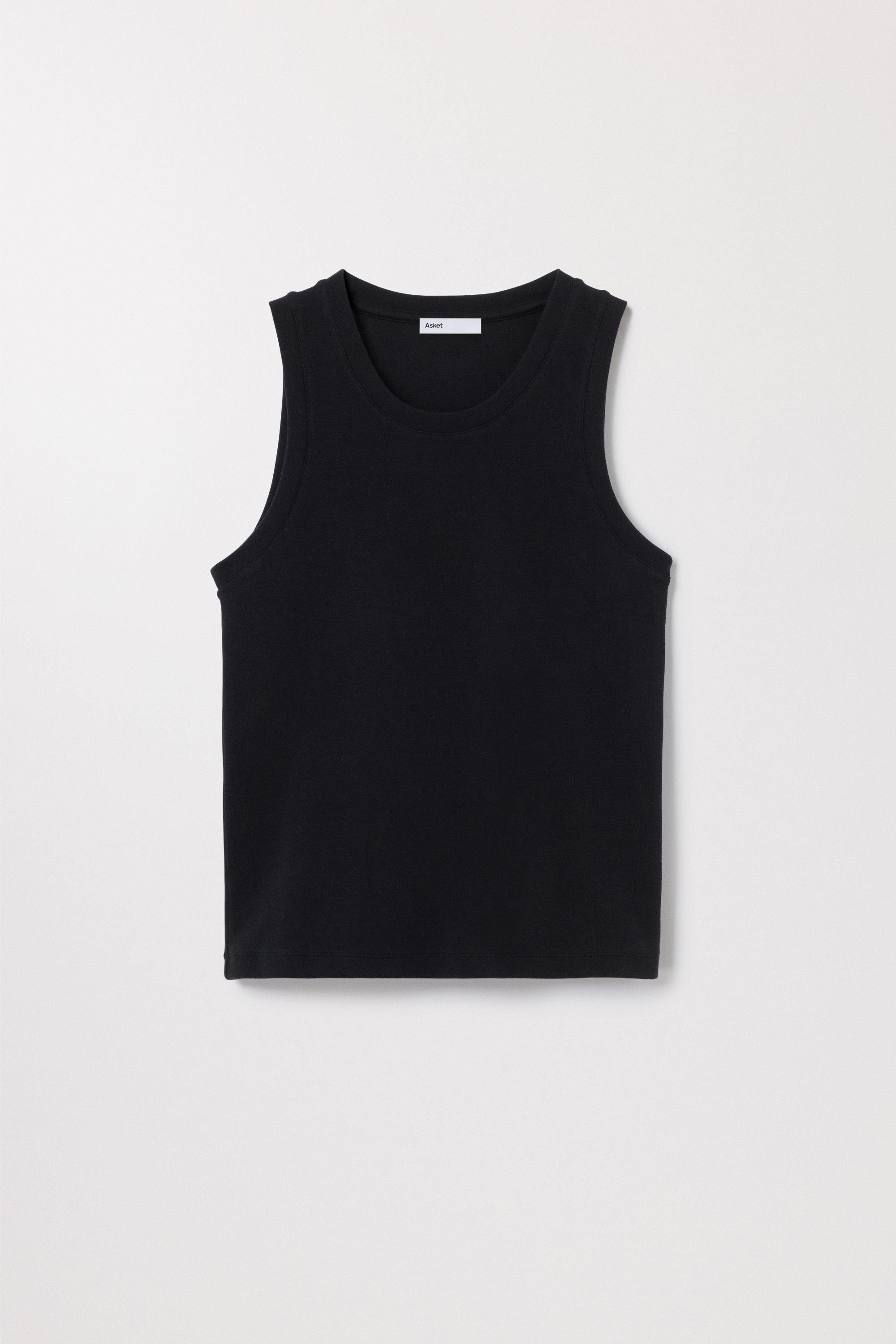Black Tank Top | Organic Cotton | Asket