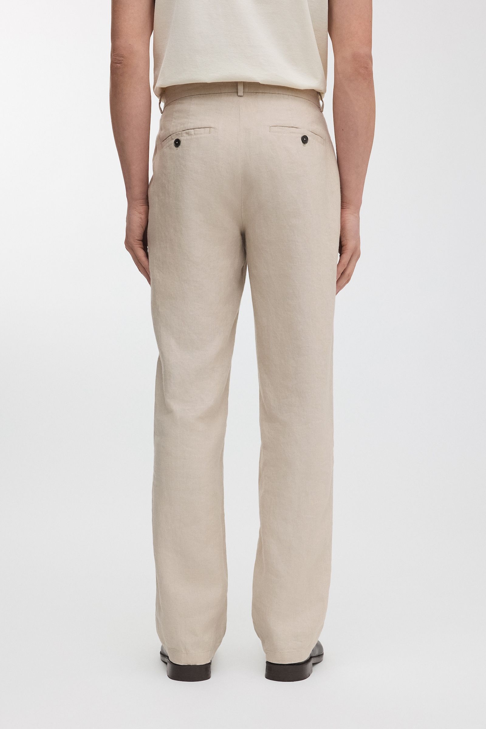 Sand Linen Trousers | 100% French Linen | Asket Sand Linen Trousers | 100% French Linen | Asket
