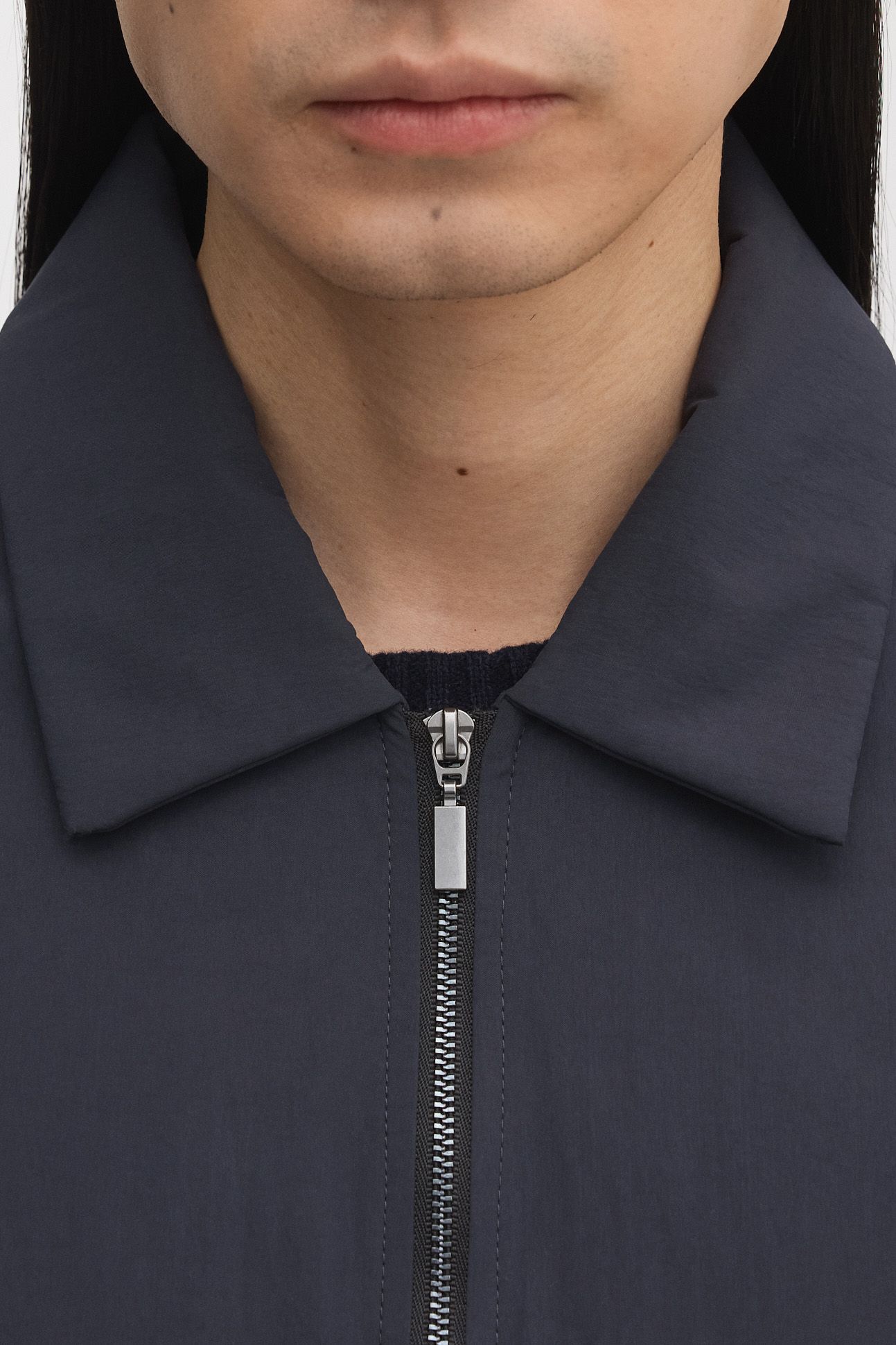 Dark Navy Zip Jacket | Archive | Asket