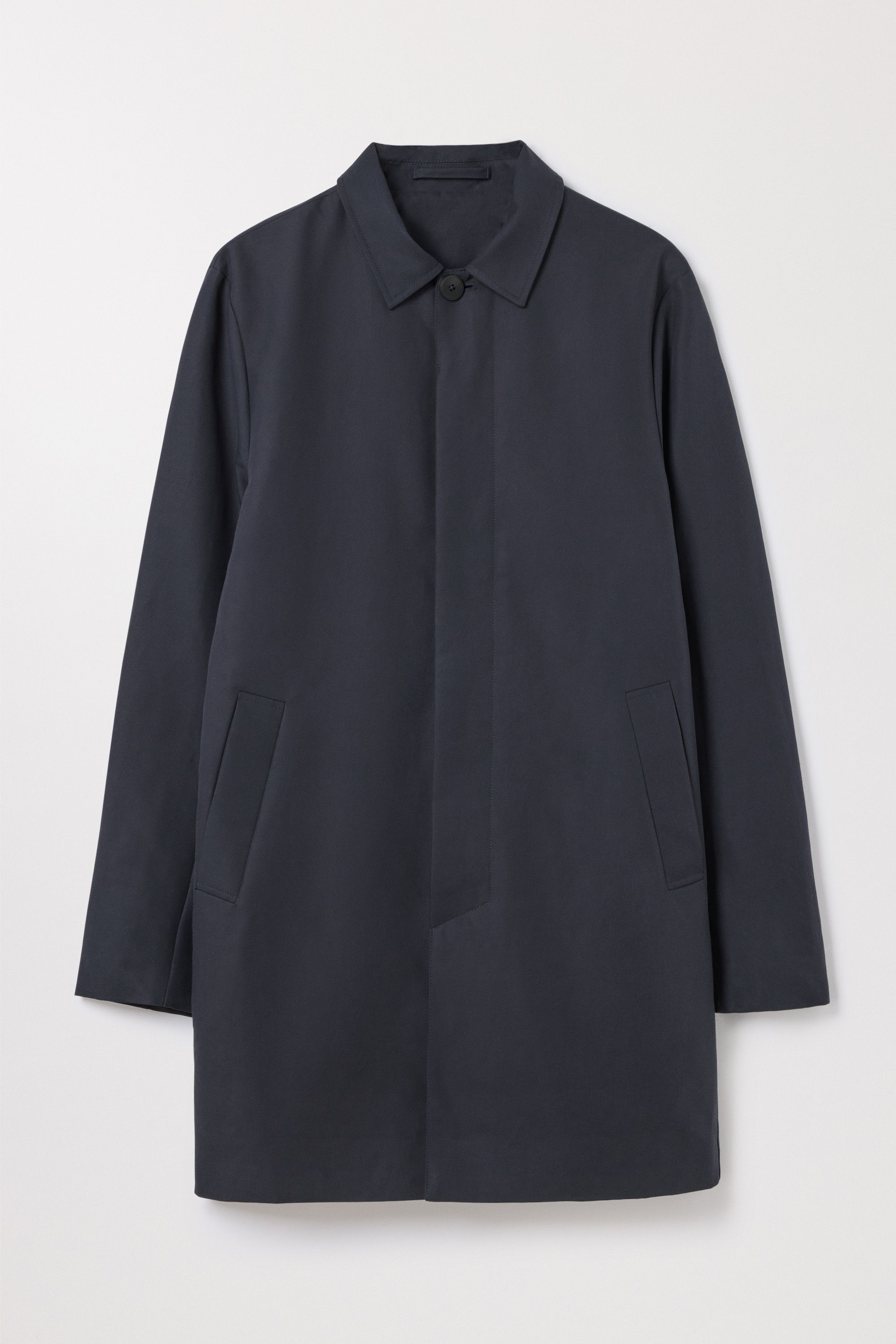 Charcoal Melange Wool Coat | Archive | Asket