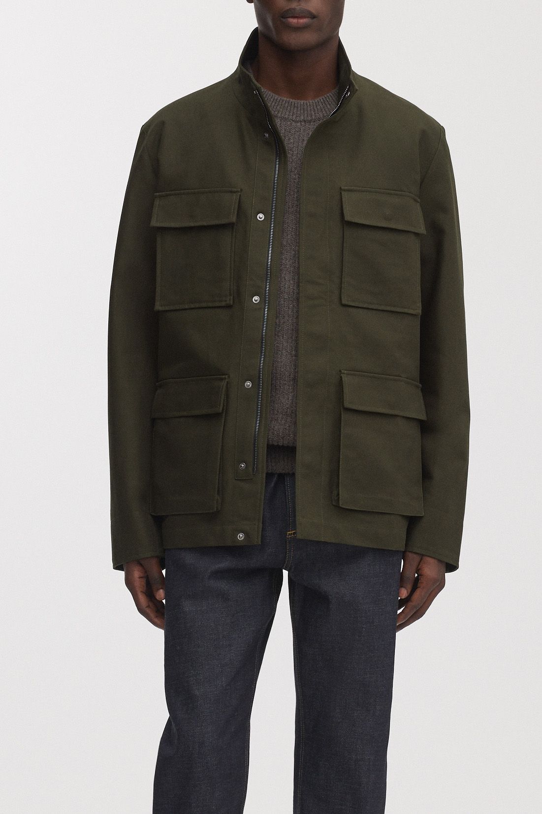 Dark Navy Field Jacket | Archive | Asket