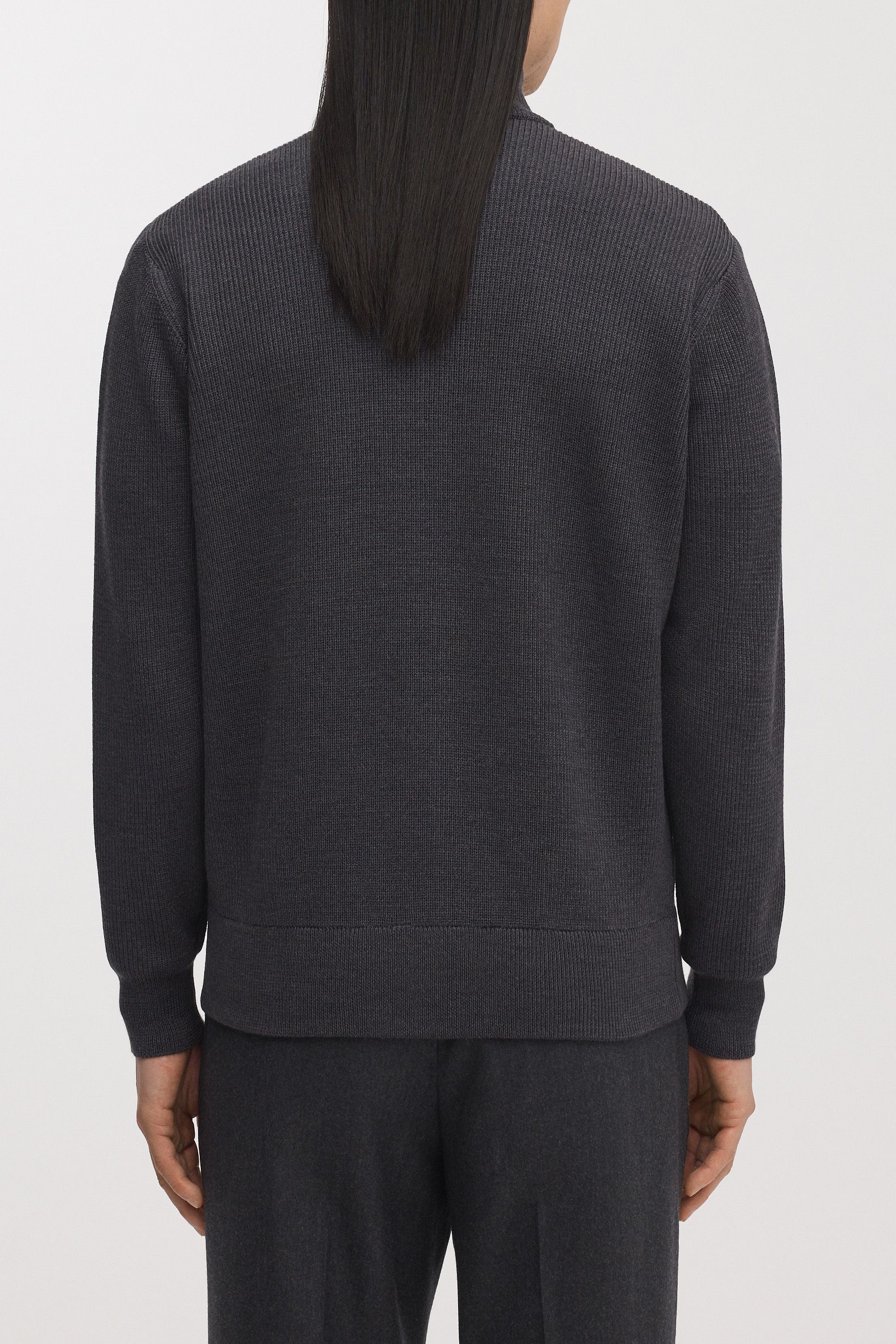 Image number 2 of The Merino Zip Cardigan v1.3 - Archive