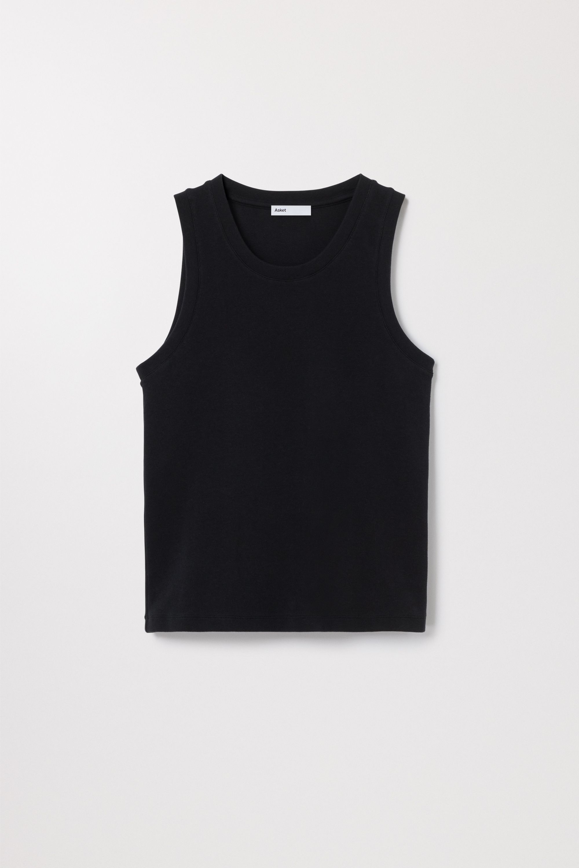 Black Tank Top | Organic Cotton | Asket