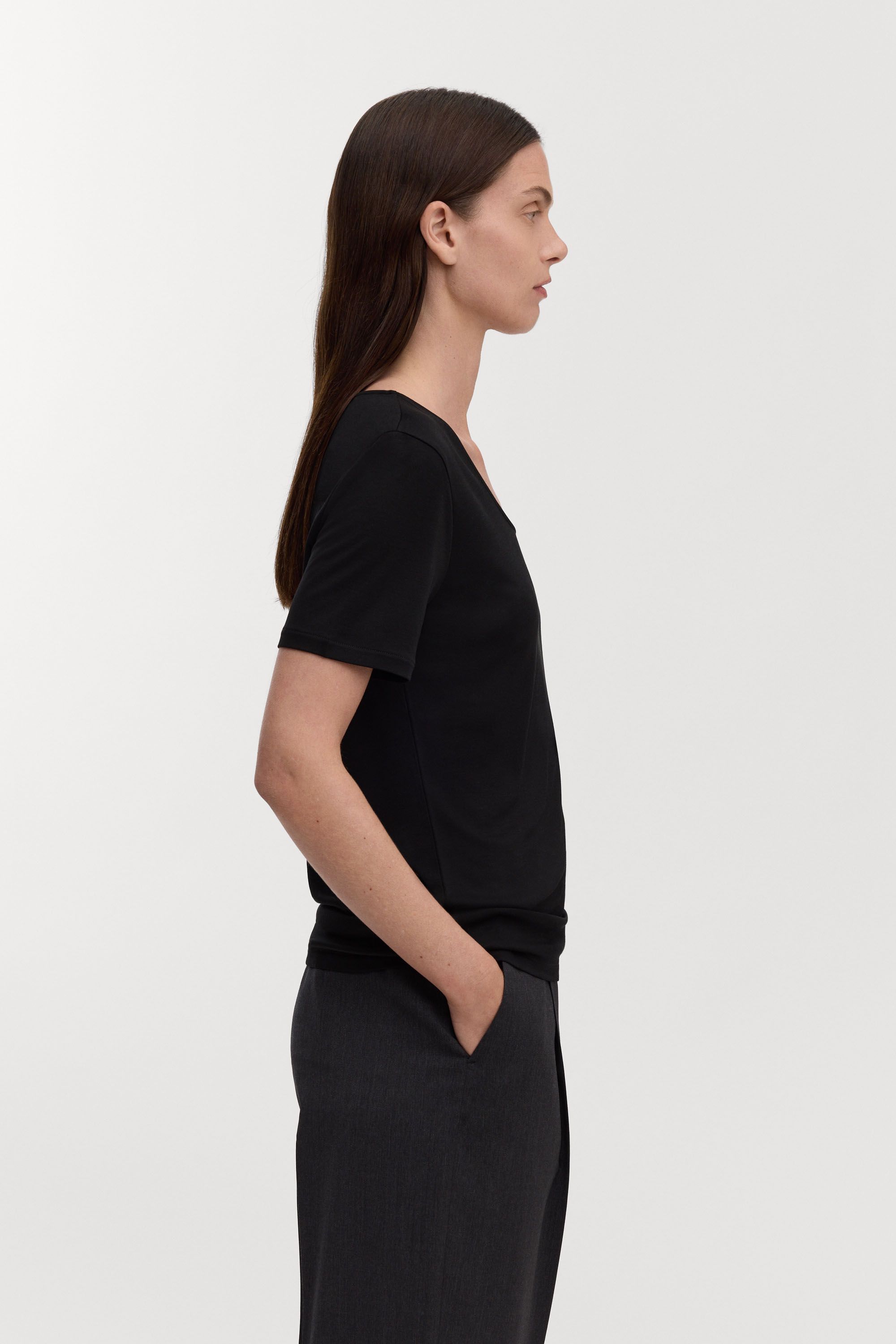 Image number 3 of The Scoop Neck Top