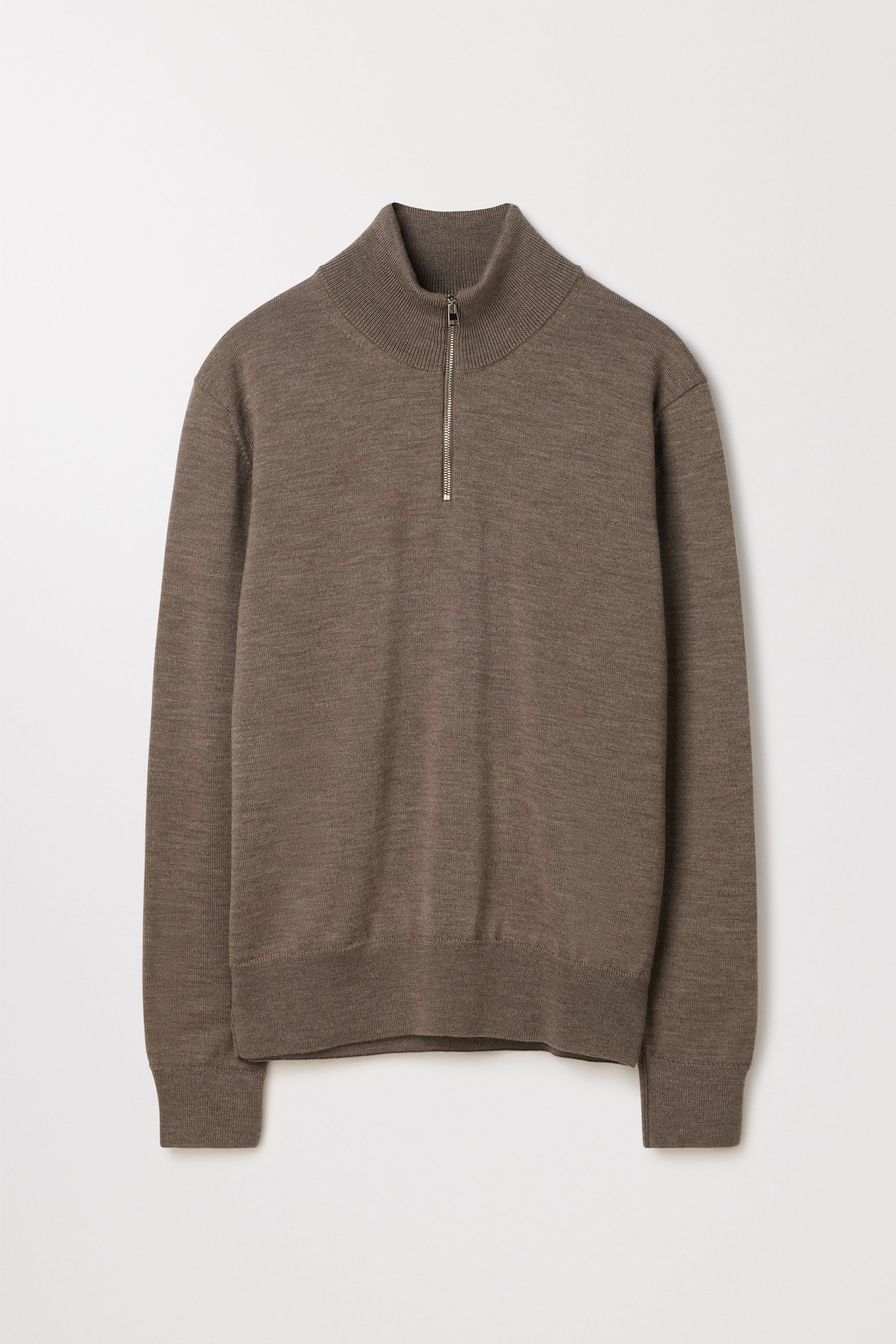 Image number 7 of The Merino Half Zip Sweater