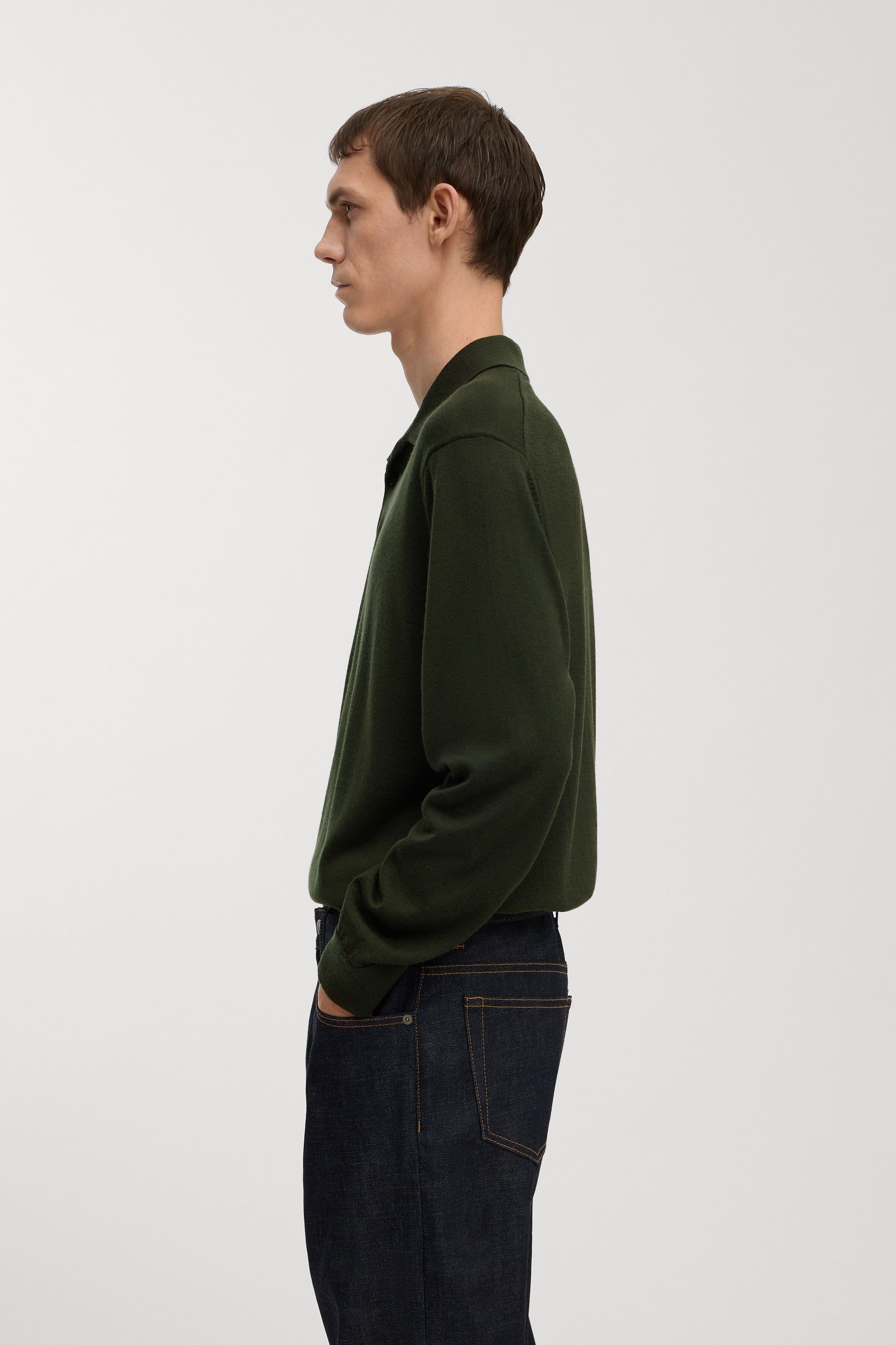 Image number 3 of The Merino Wool Polo - Coming Soon