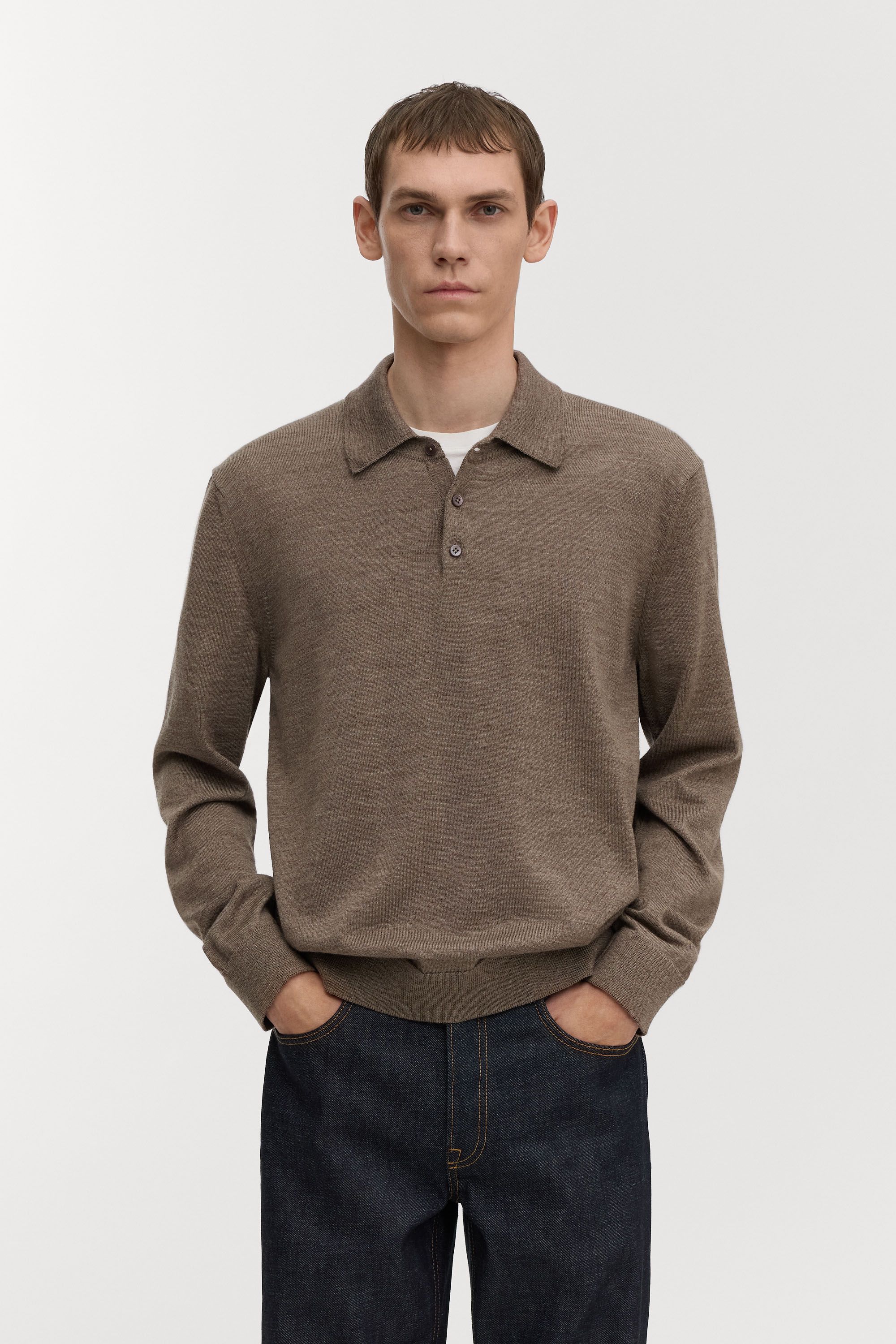 Image number 2 of The Merino Wool Polo - Coming Soon