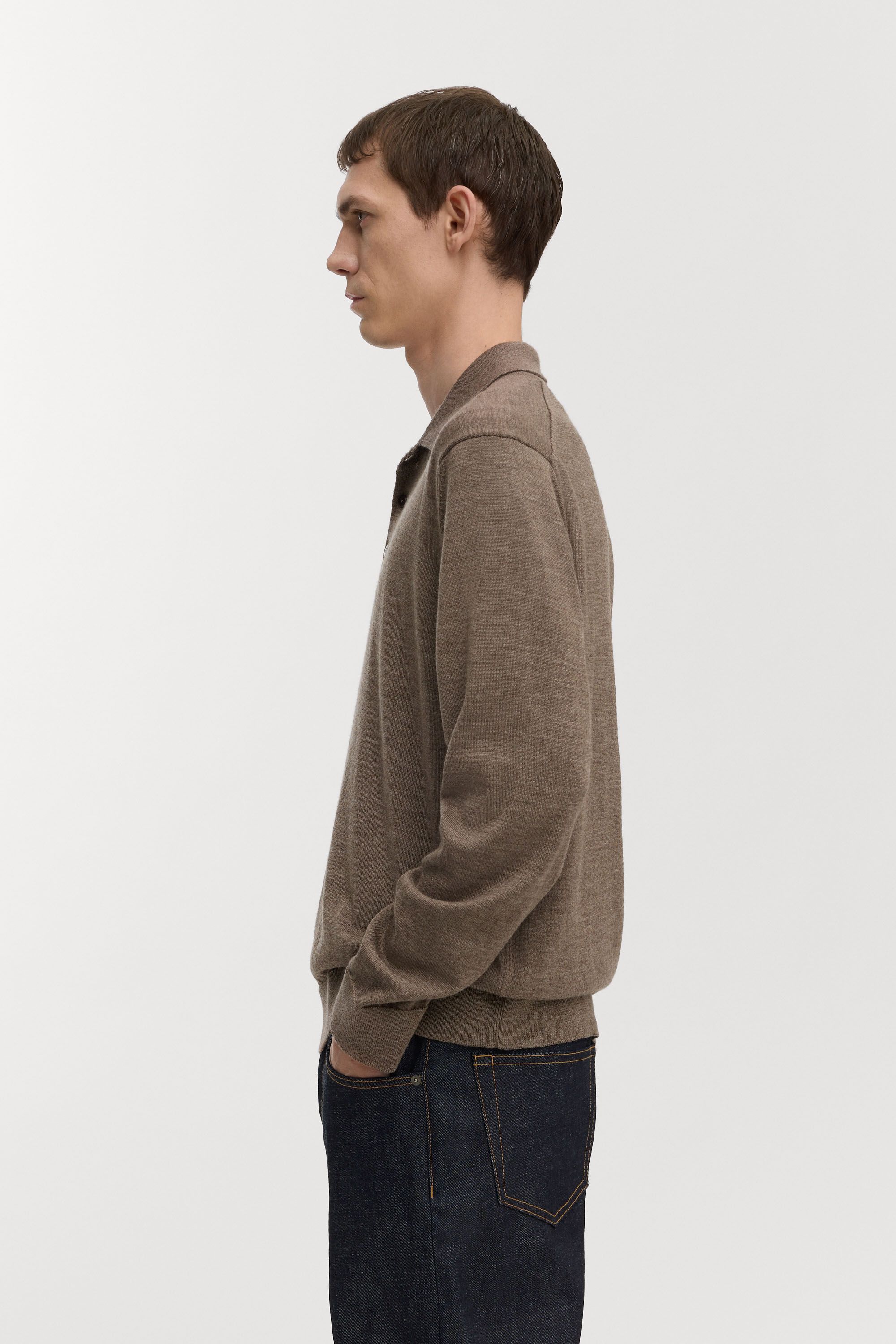 Image number 3 of The Merino Wool Polo - Coming Soon