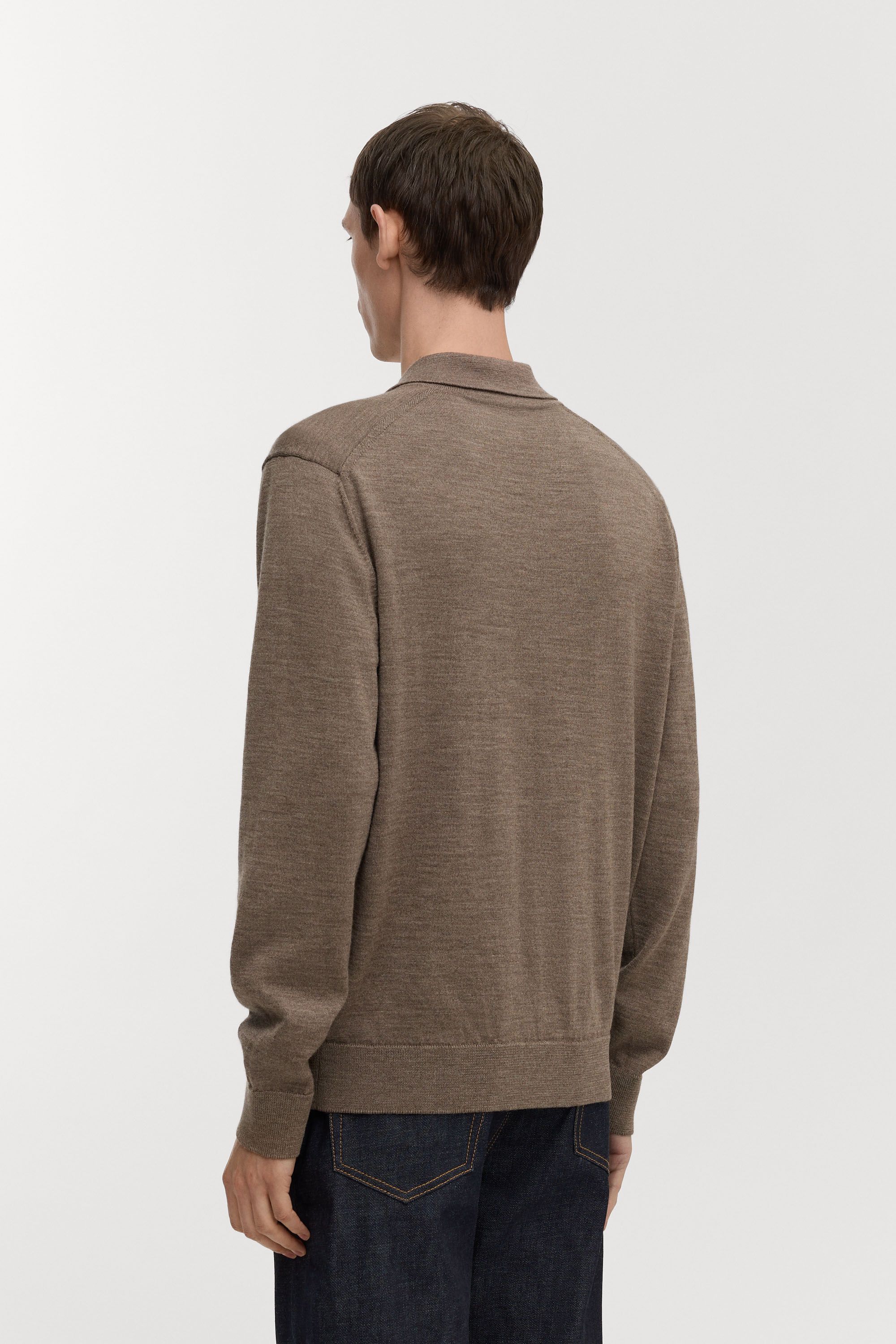 Image number 4 of The Merino Wool Polo - Coming Soon