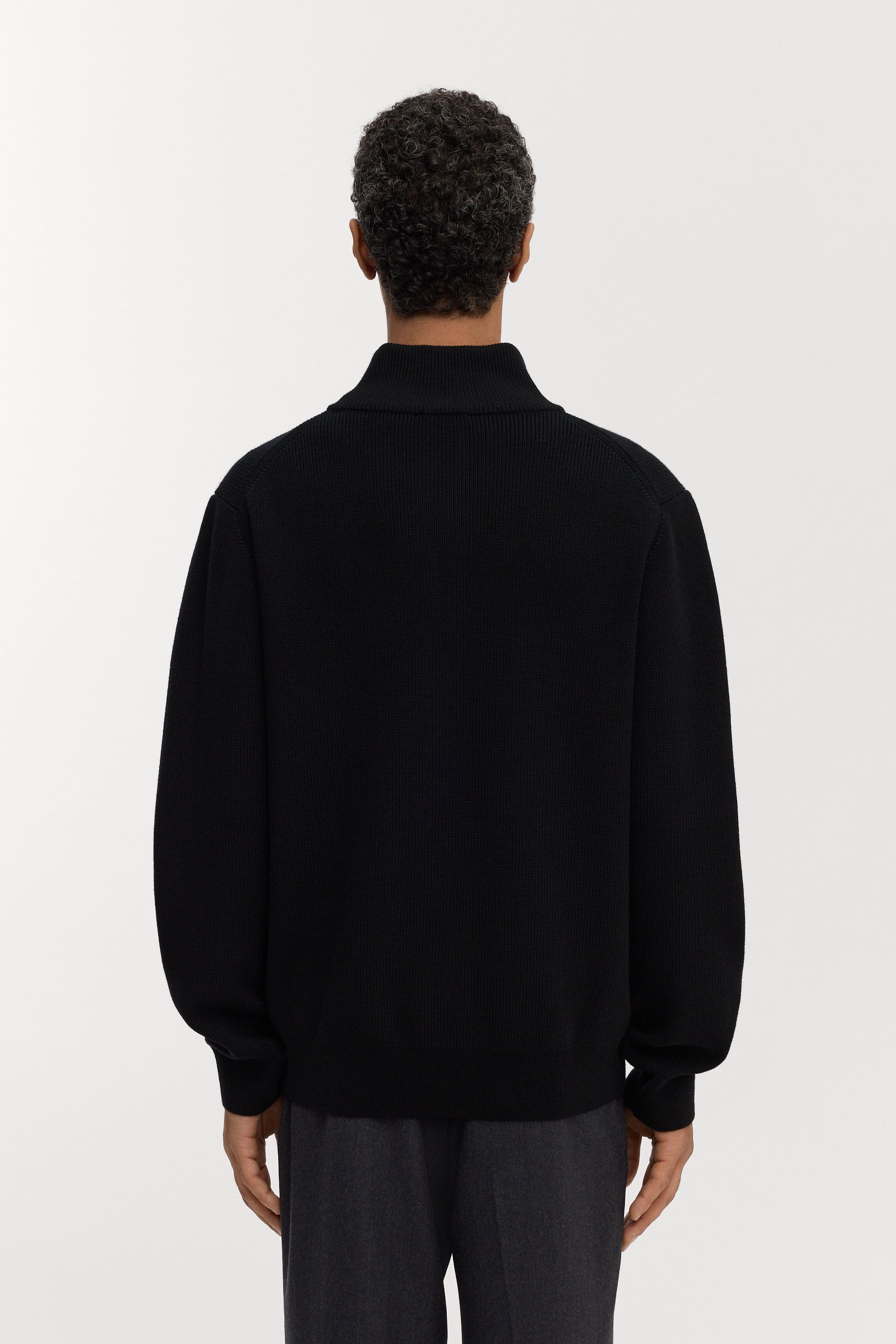 Image number 3 of The Merino Zip Cardigan - Coming Soon