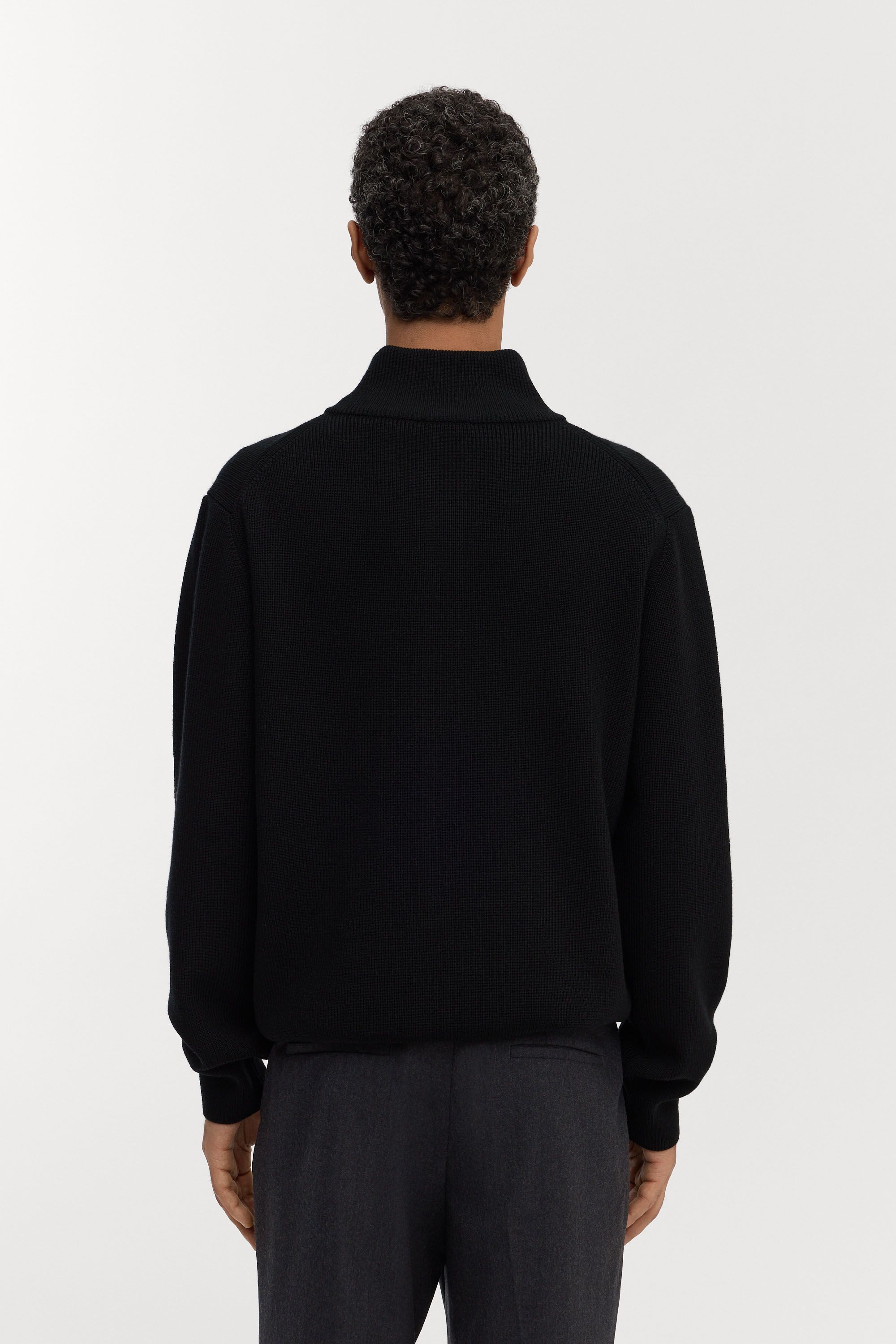 Image number 5 of The Merino Zip Cardigan - Coming Soon