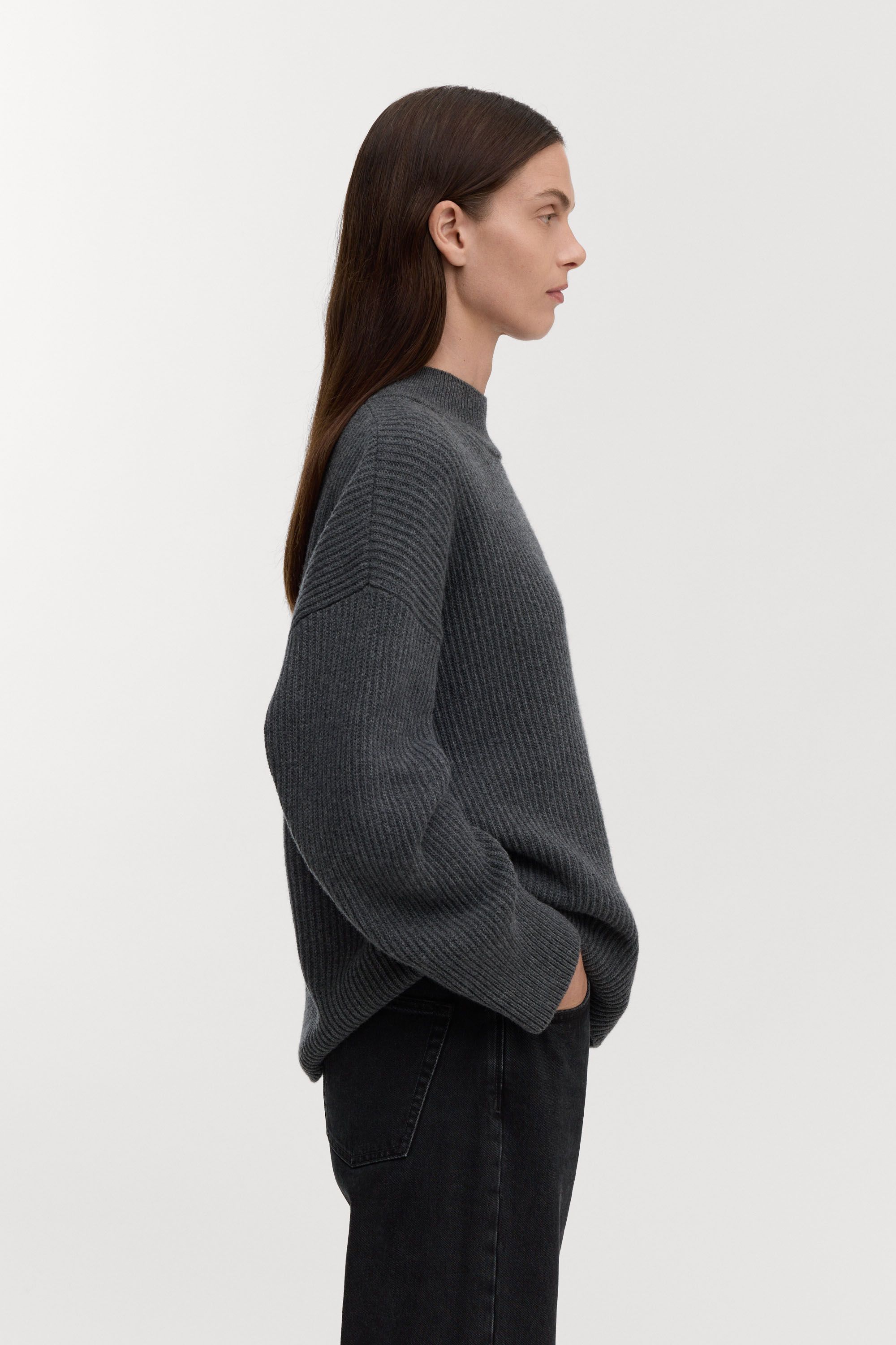 Image number 3 of The Mock Neck Sweater - Coming Soon
