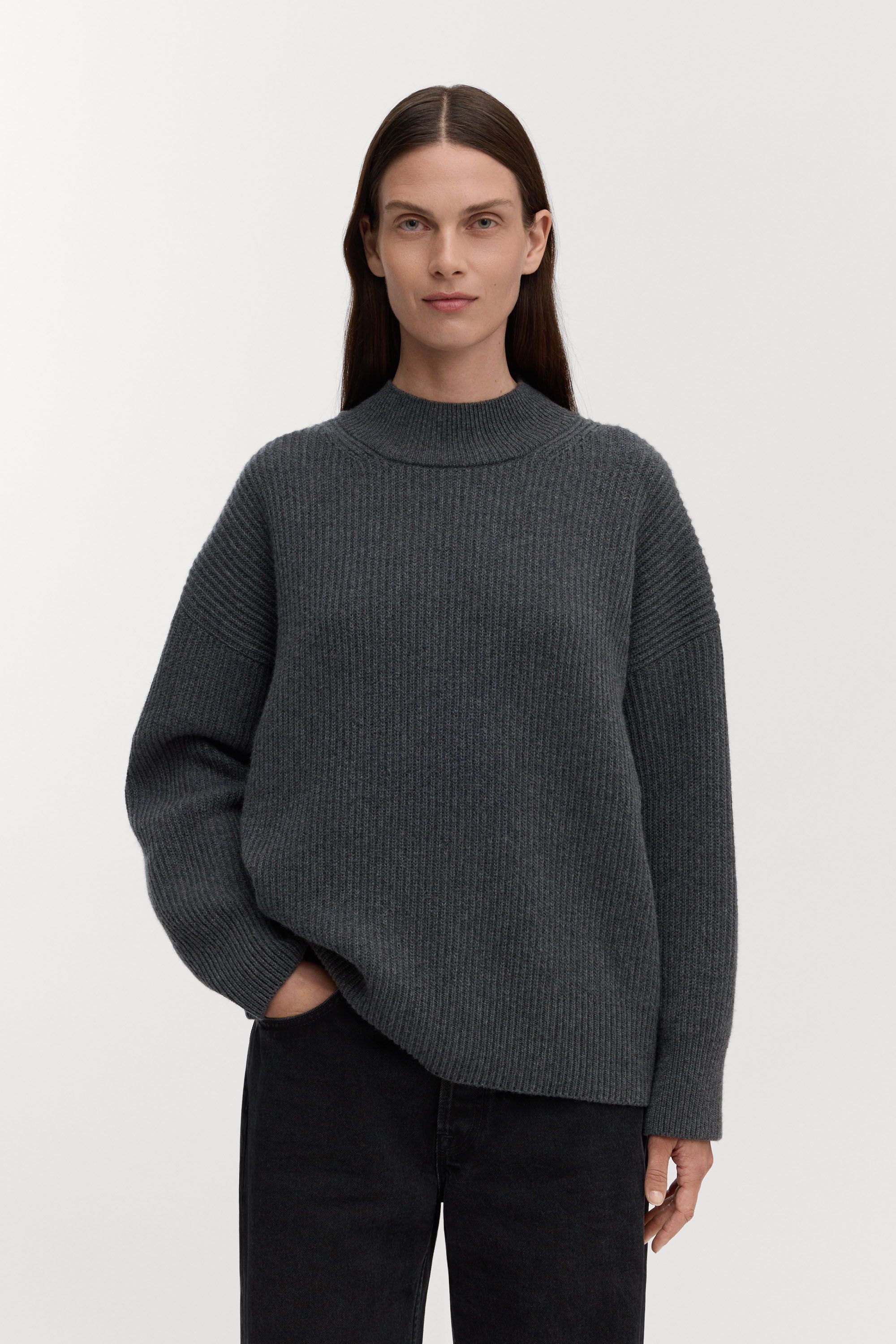 Image number 2 of The Mock Neck Sweater - Coming Soon