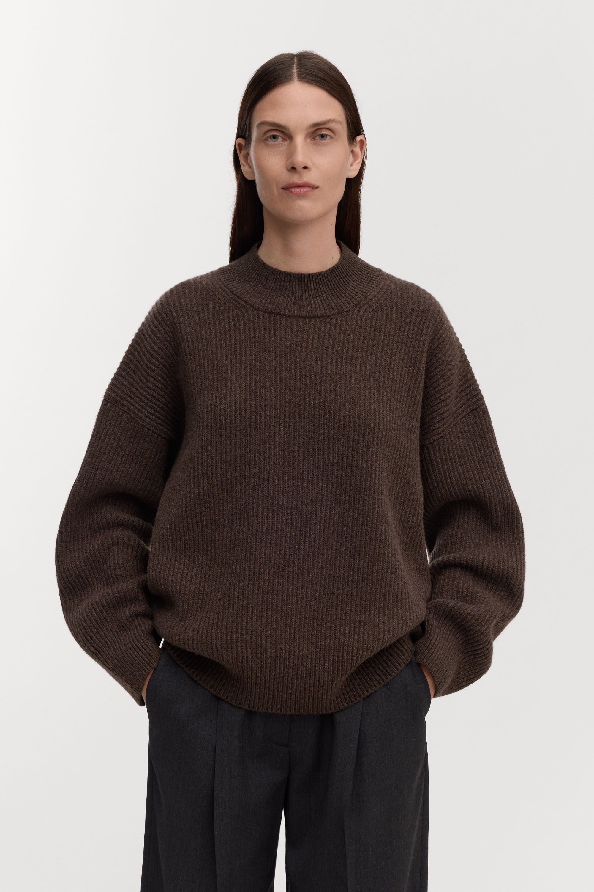 Image number 2 of The Mock Neck Sweater - Coming Soon