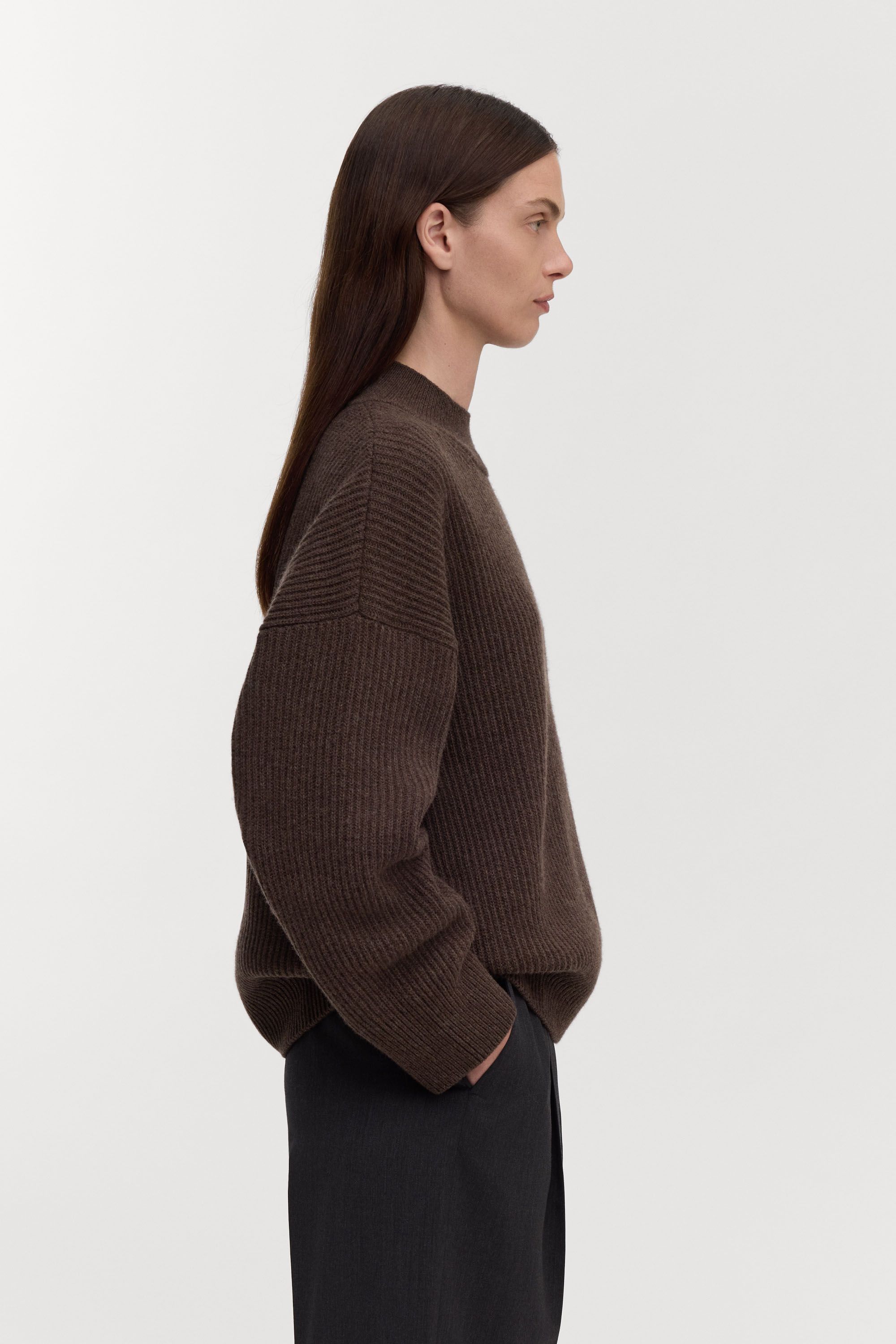 Image number 3 of The Mock Neck Sweater - Coming Soon