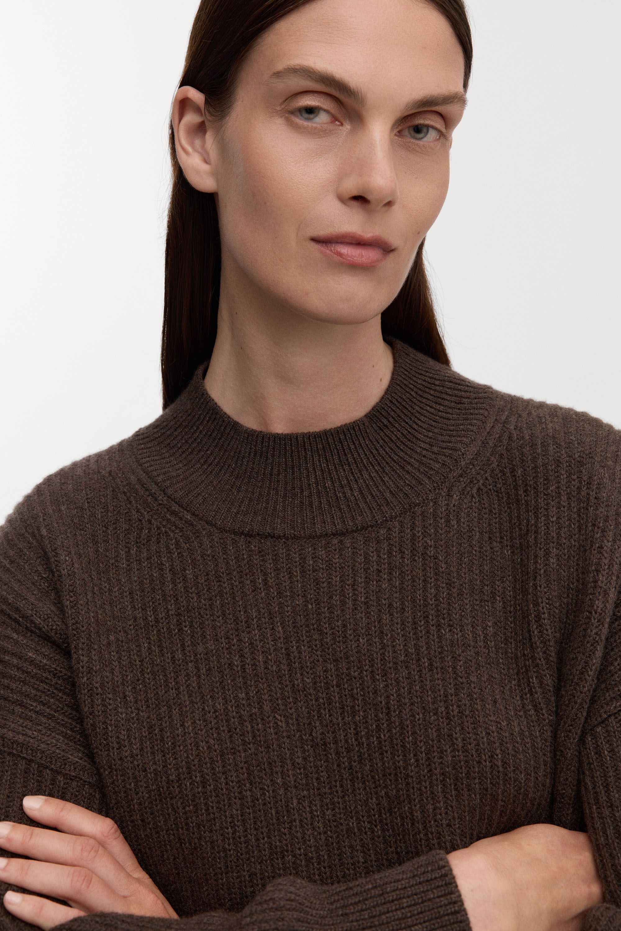 Image number 5 of The Mock Neck Sweater - Coming Soon