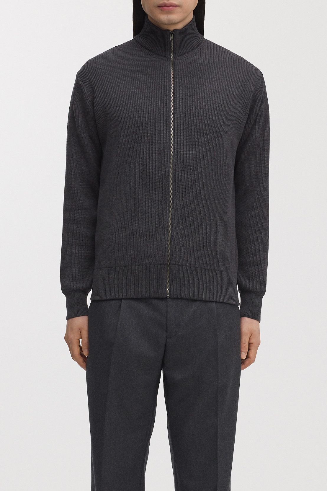 Image number 3 of The Merino Zip Cardigan v1.3 - Archive