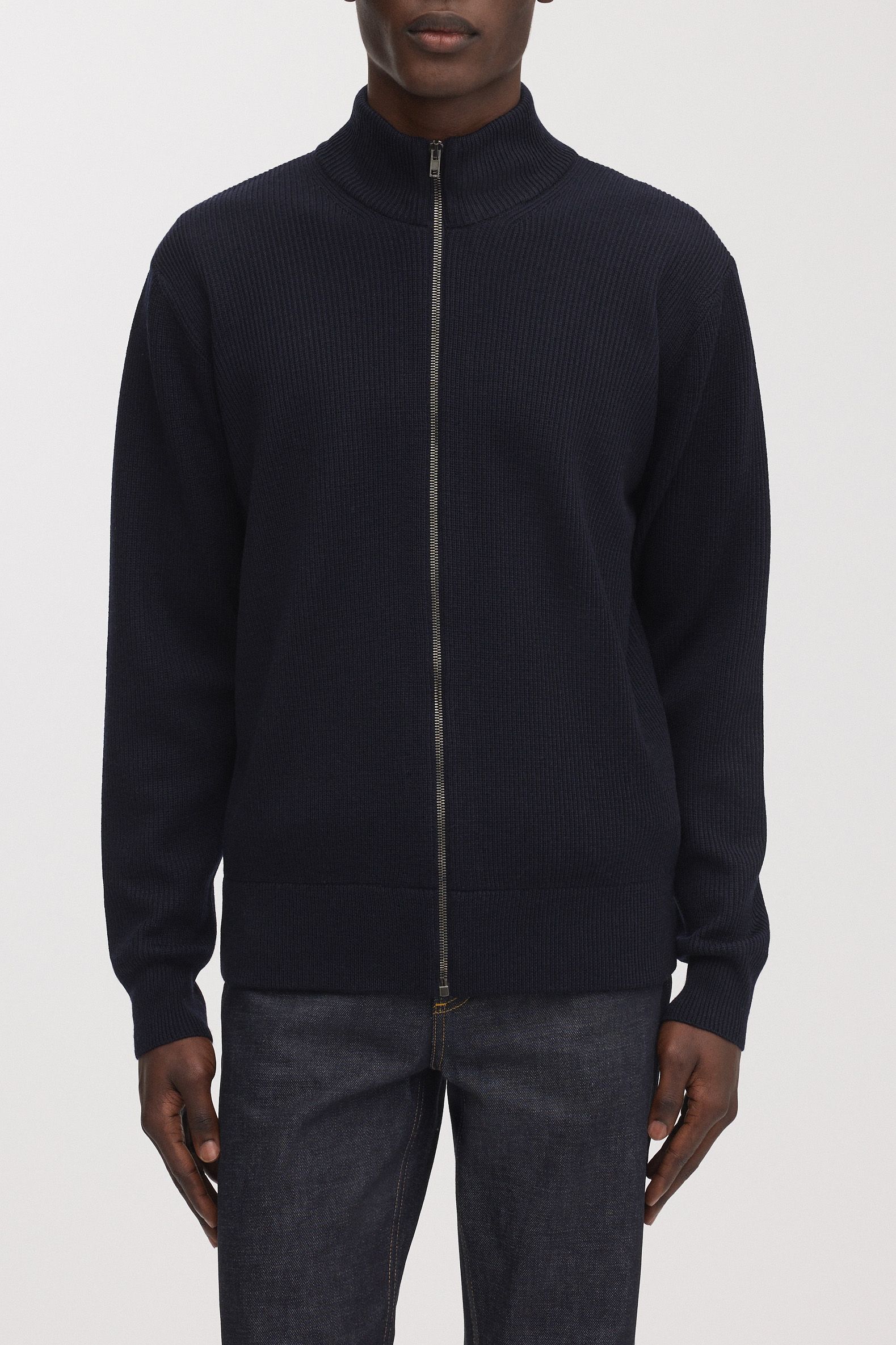 Image number 2 of The Merino Zip Cardigan v1.3 - Archive