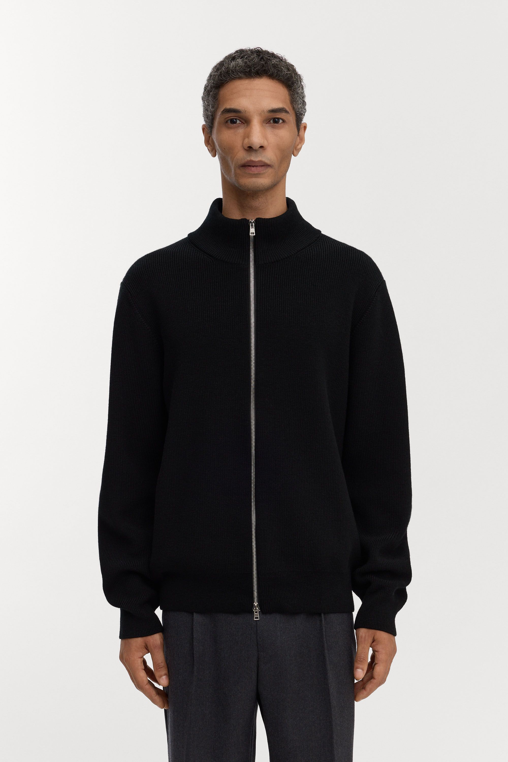 Image number 6 of The Merino Zip Cardigan - Coming Soon