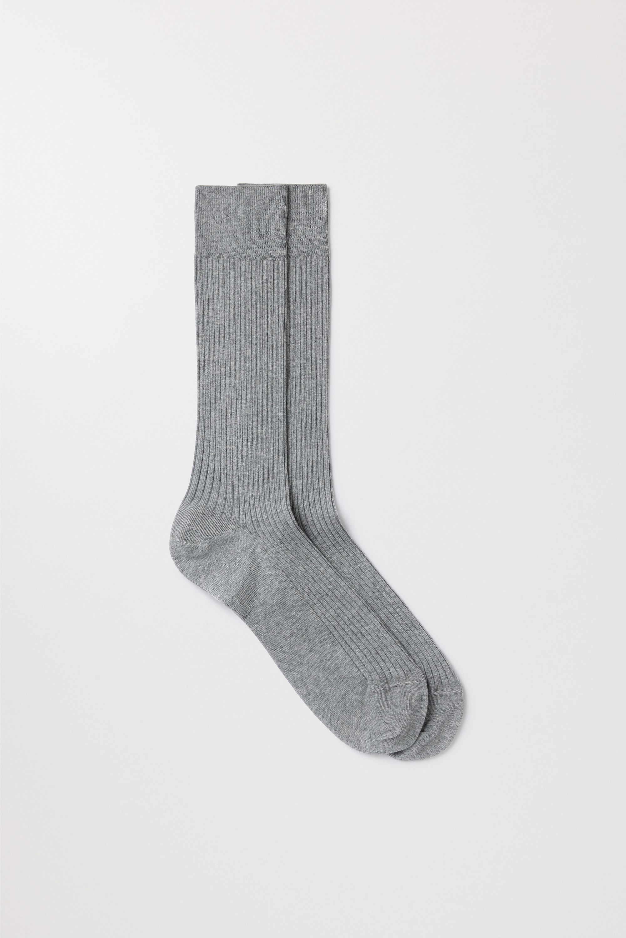 The Ribbed Cotton Sock