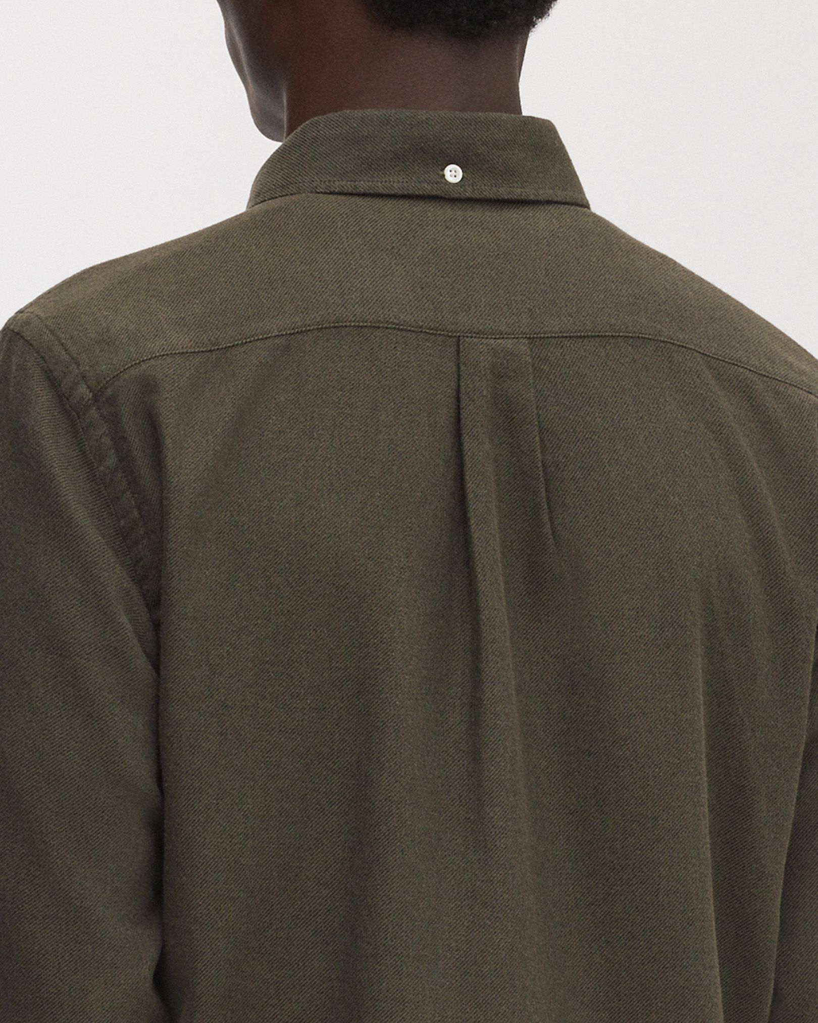 Box pleat at back for freedom of movement