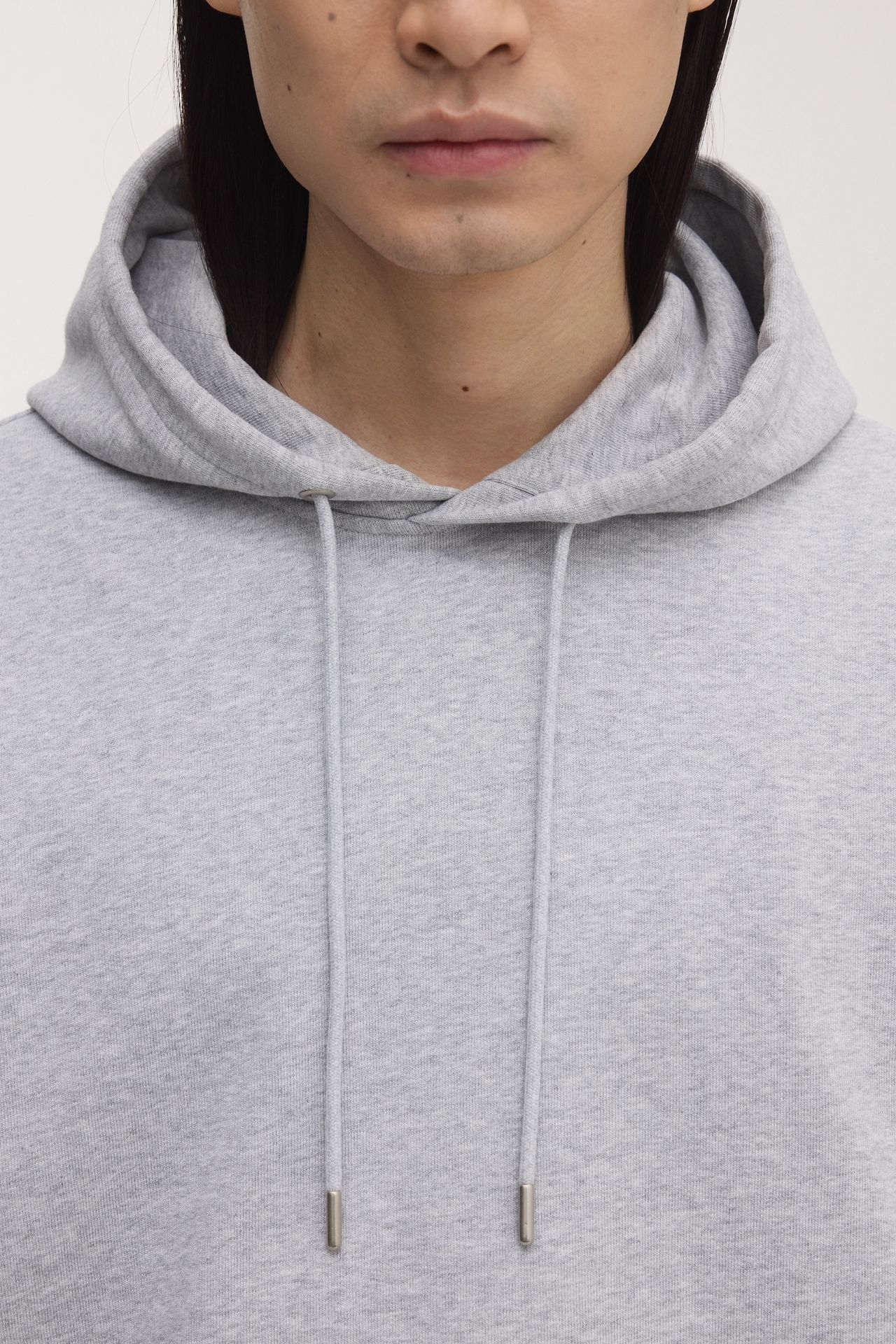 Asket Men's Heavy Organic Cotton Pullover Hoodie Ecolife