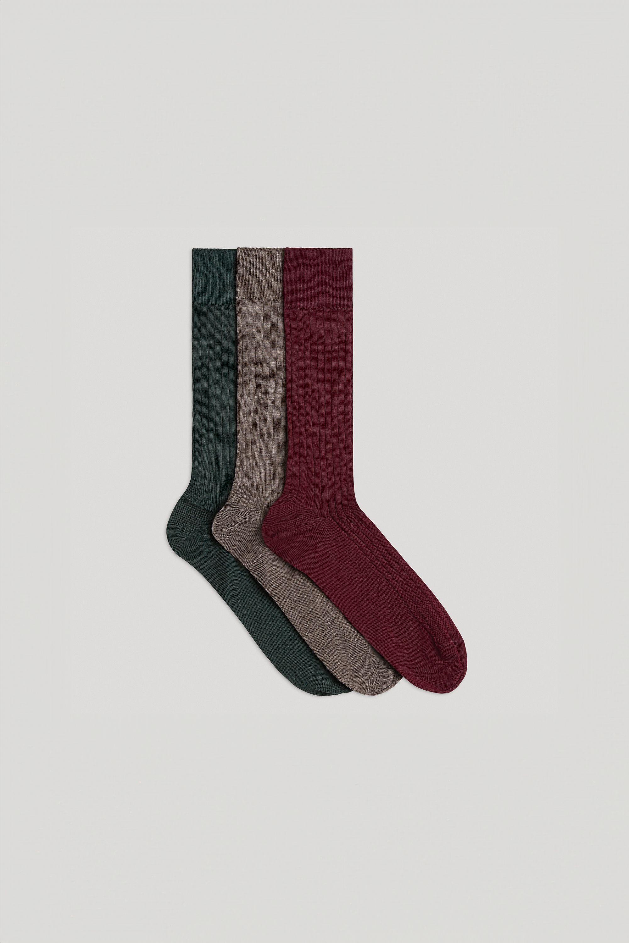 Image number 1 of The Merino Sock 3-Pack