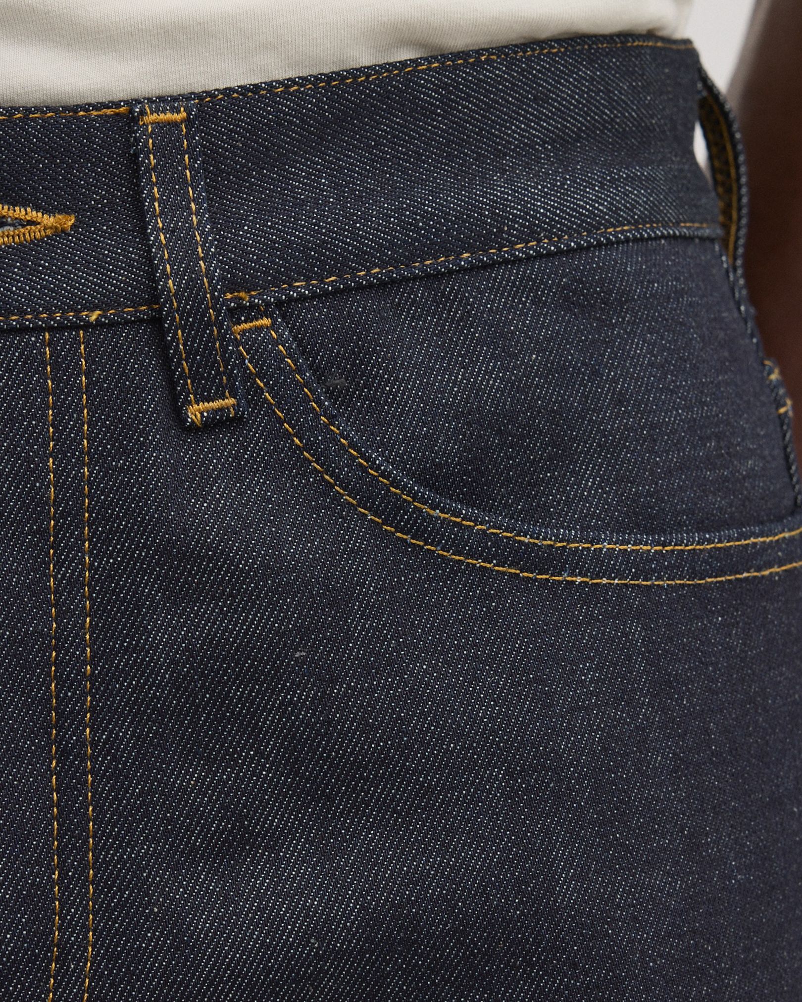 Traditional tan stitching