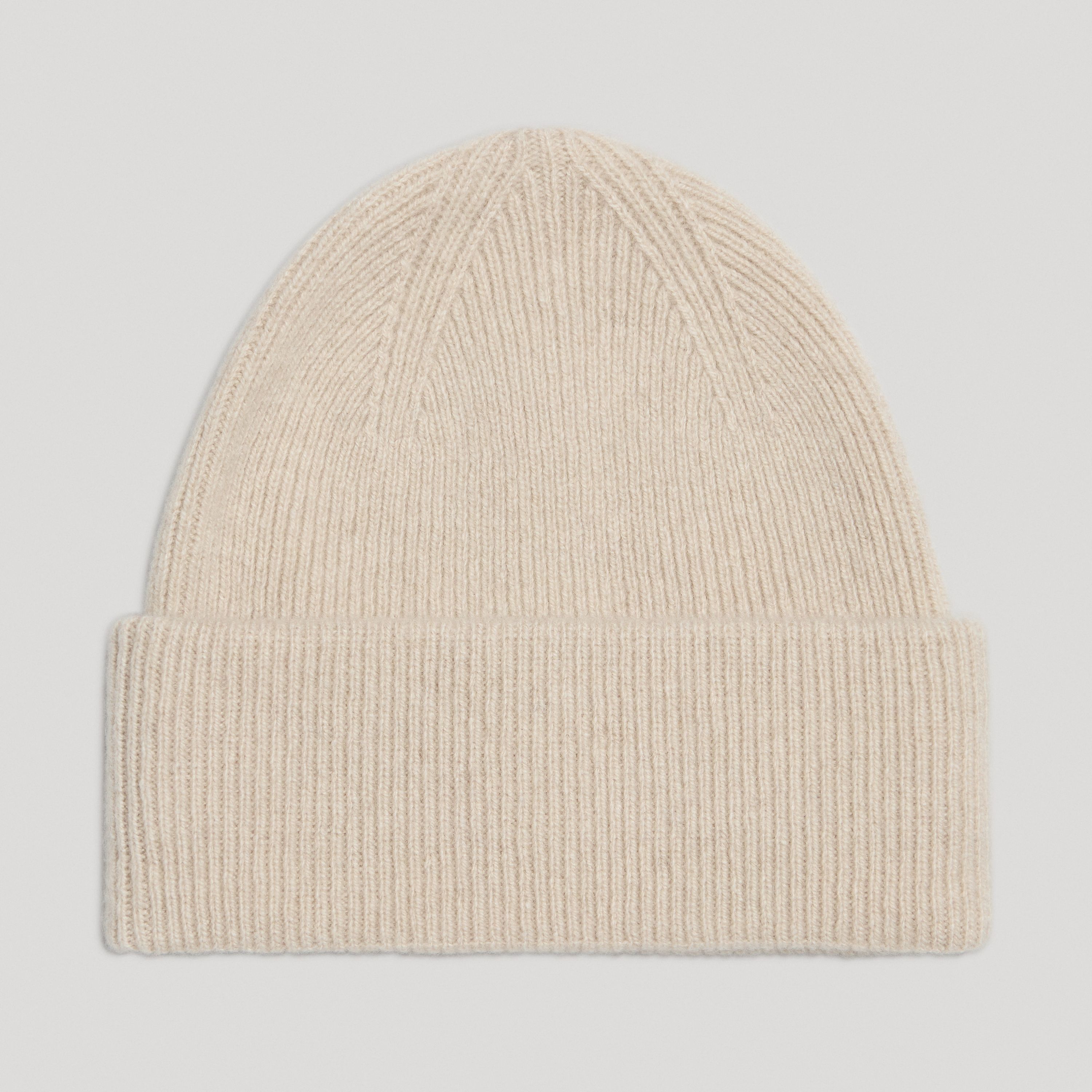 Charcoal Melange Cashmere Beanie | Recycled Cashmere | Asket Charcoal Melange Cashmere Beanie | Recycled Cashmere | Asket