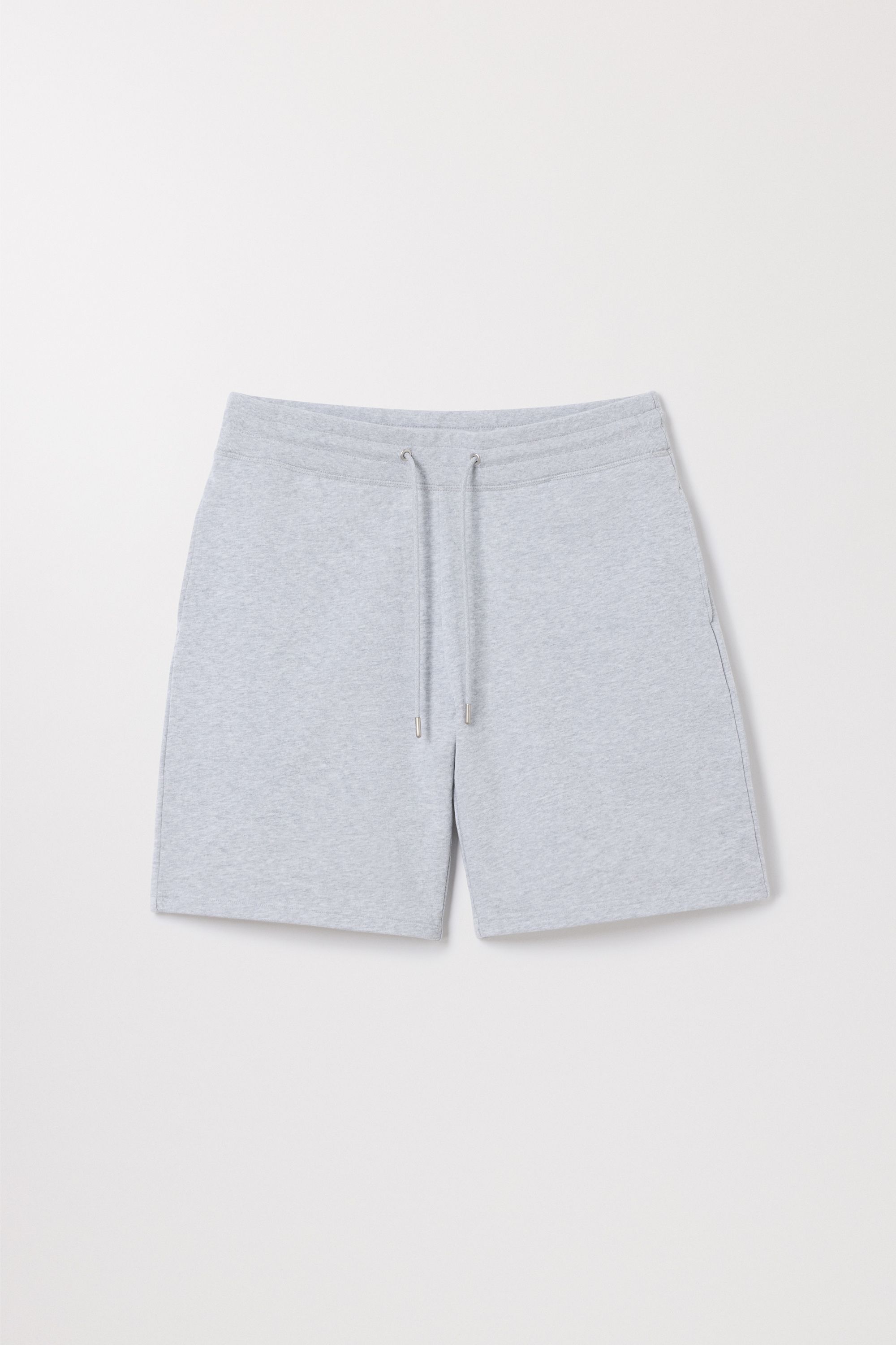 Grey Melange Sweatshorts 100% Organic Cotton Asket