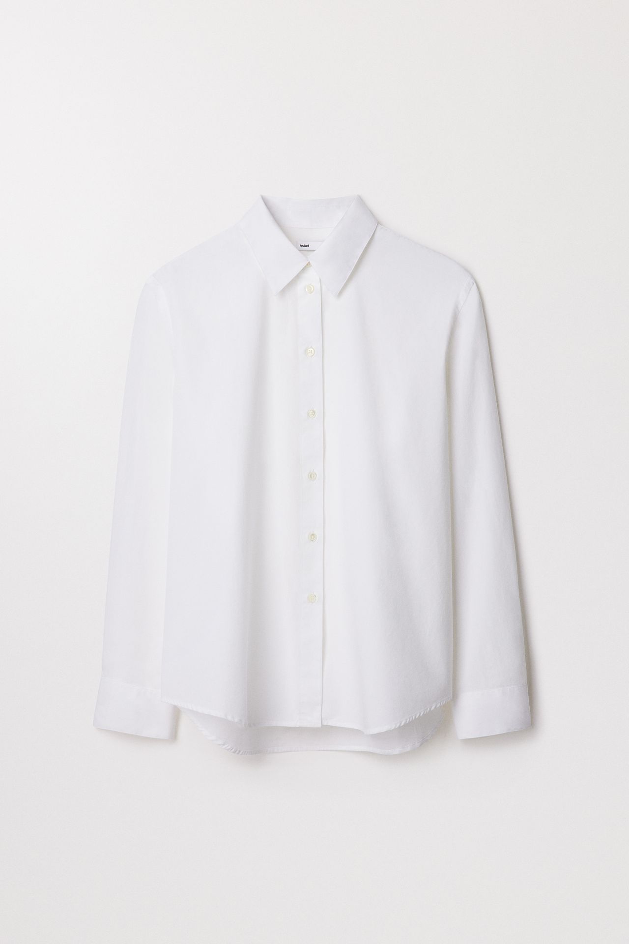 Asket  Poplin Shirt White - Women