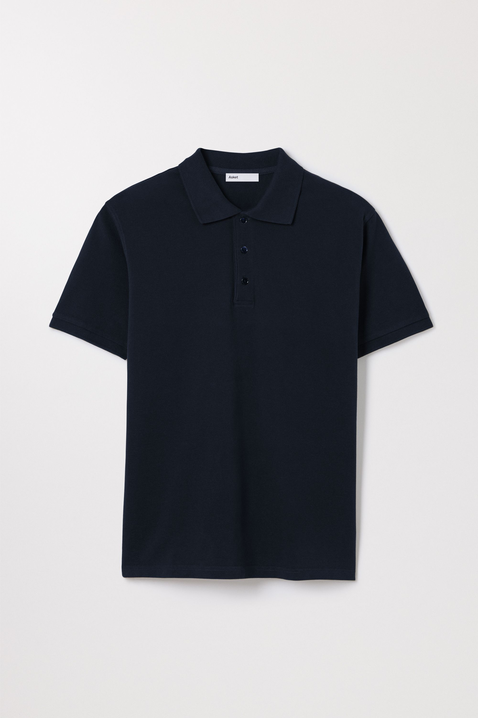 Men's Dark Navy Pique Polo