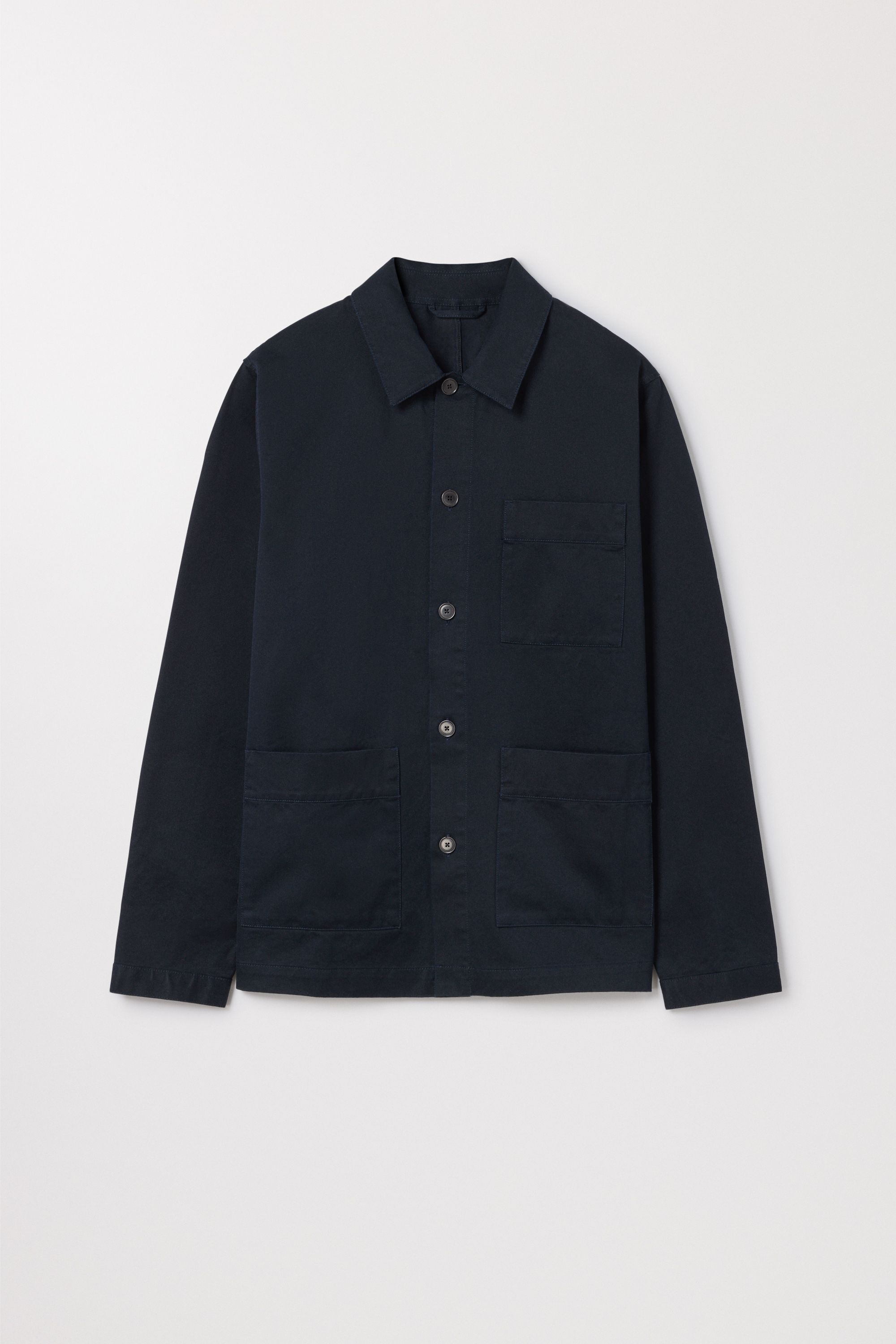 Men's Dark Navy Overshirt
