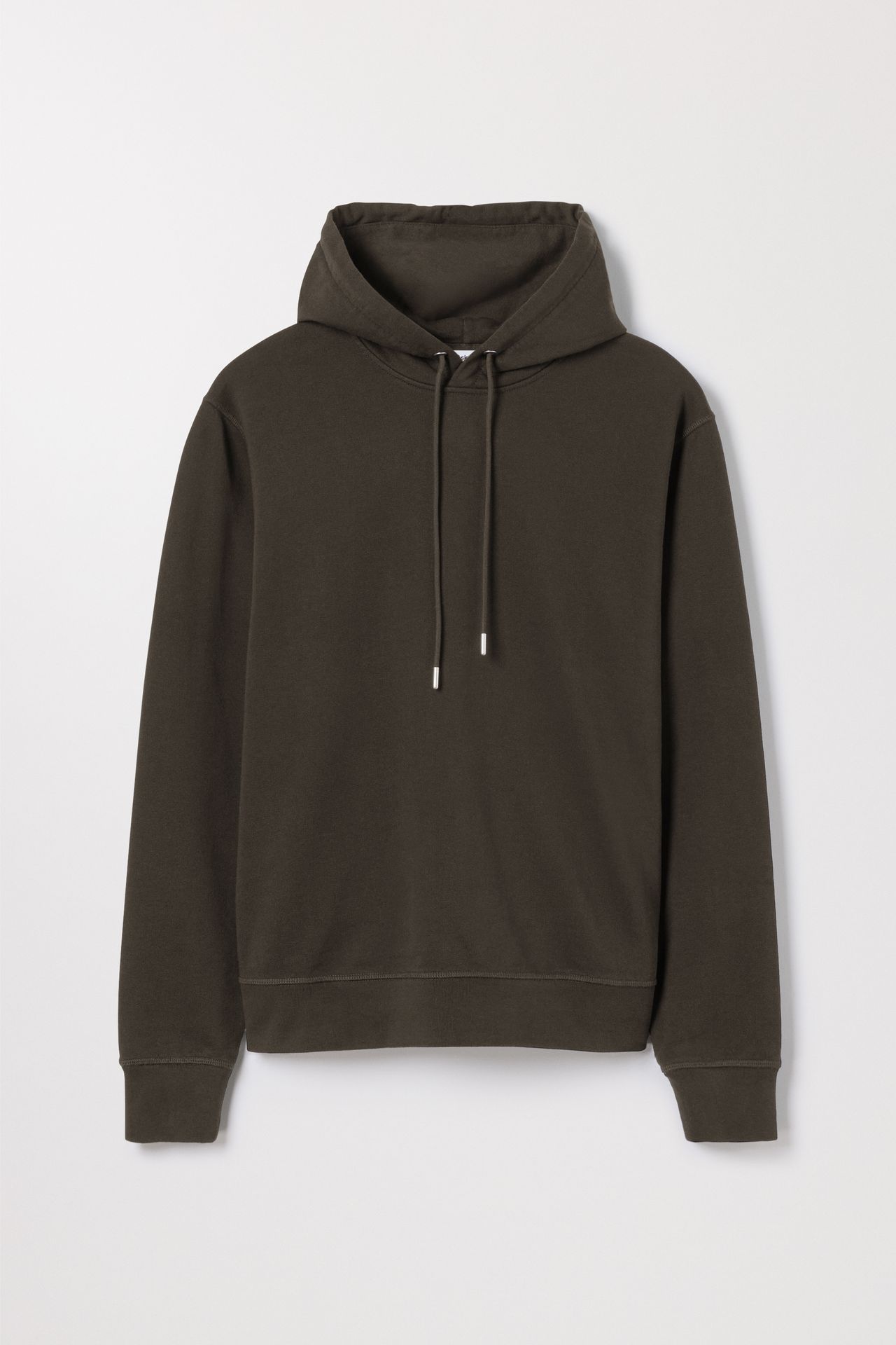 Asket  Hoodie Mud Green - Men